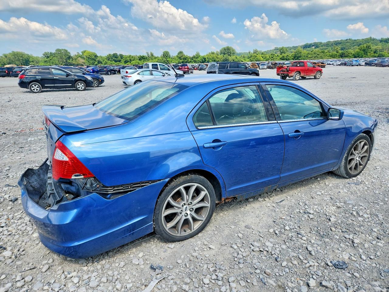 2010 Ford Fusion Sel Blue vin: 3FAHP0JA7AR248355