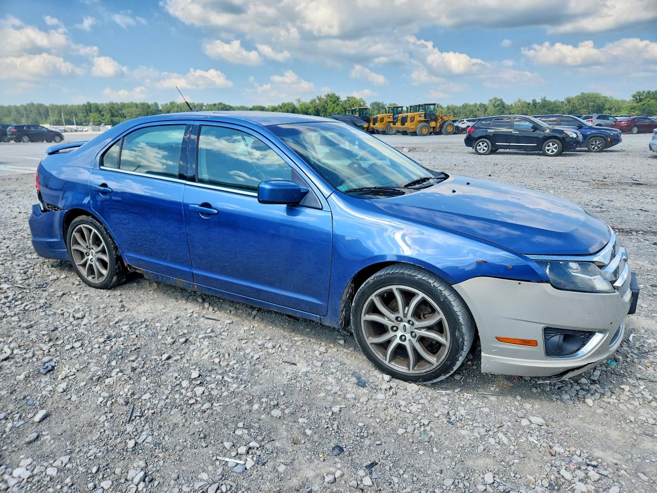 2010 Ford Fusion Sel Blue vin: 3FAHP0JA7AR248355