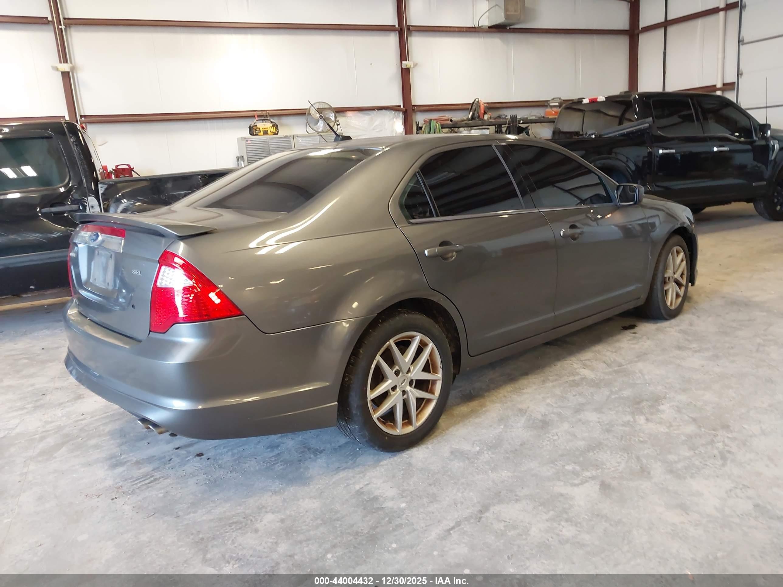 2011 Ford Fusion Sel Gray vin: 3FAHP0JA7BR184044