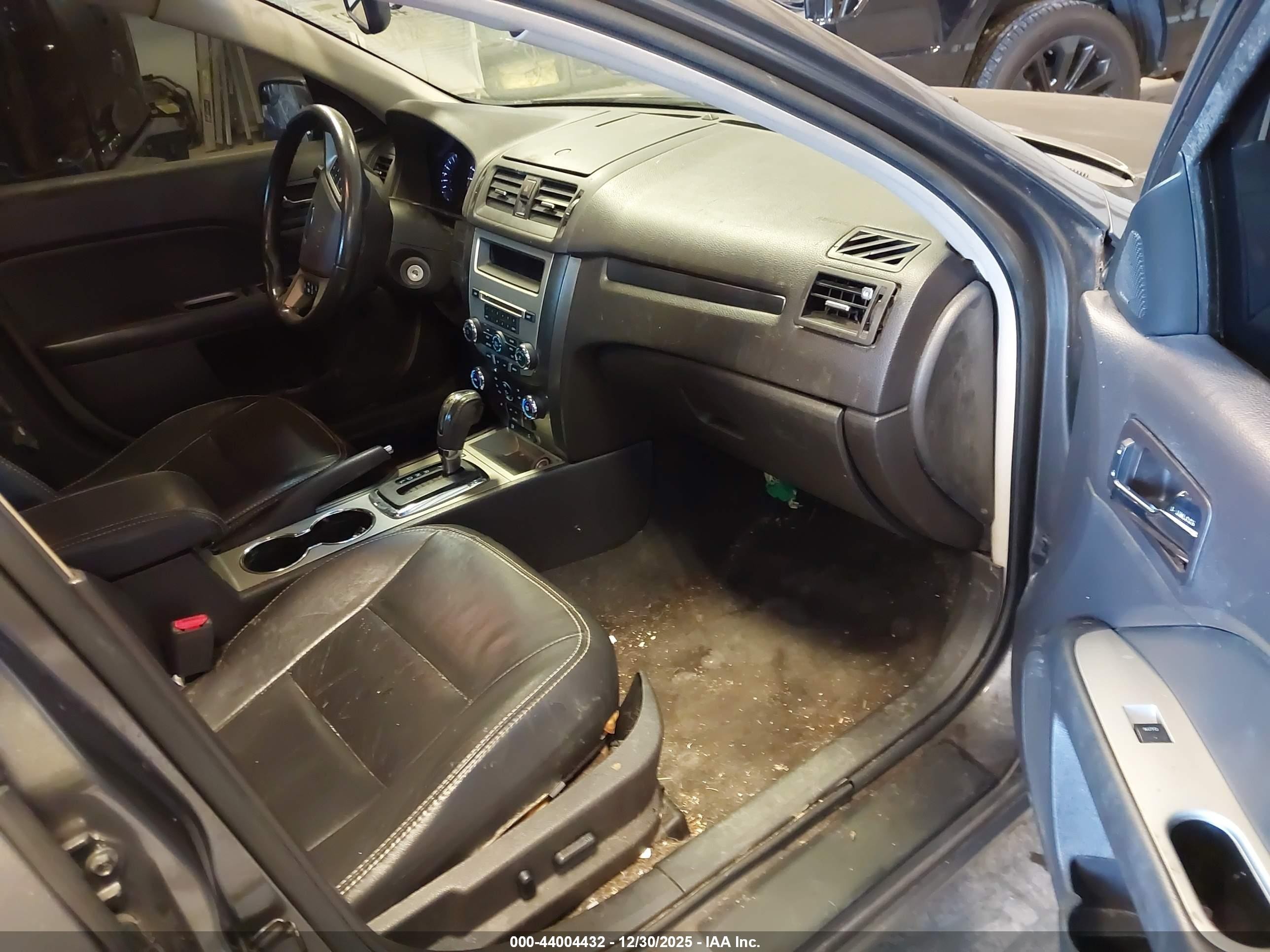 2011 Ford Fusion Sel Gray vin: 3FAHP0JA7BR184044