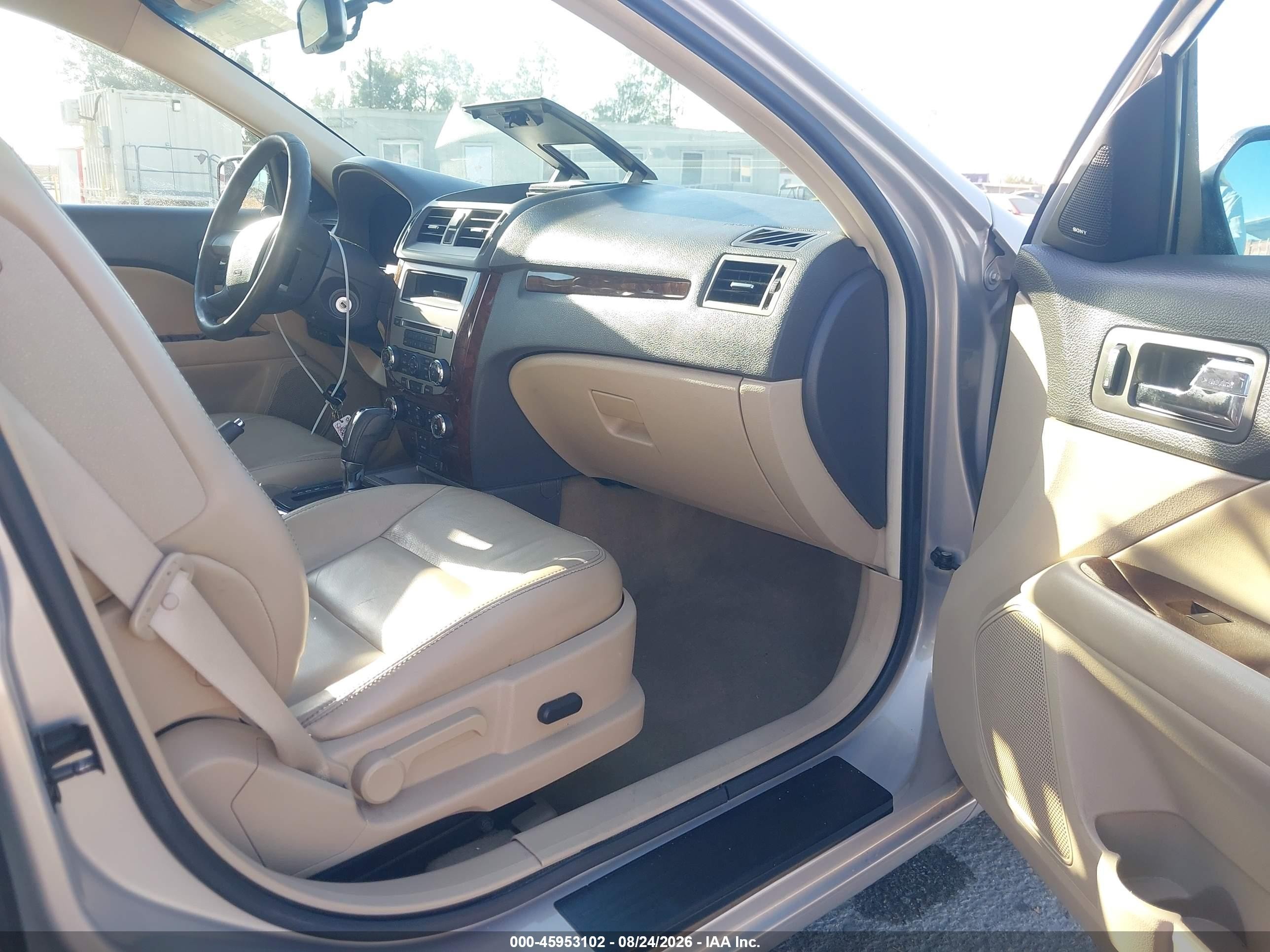 2010 Ford Fusion Sel Champagne vin: 3FAHP0JA8AR133702