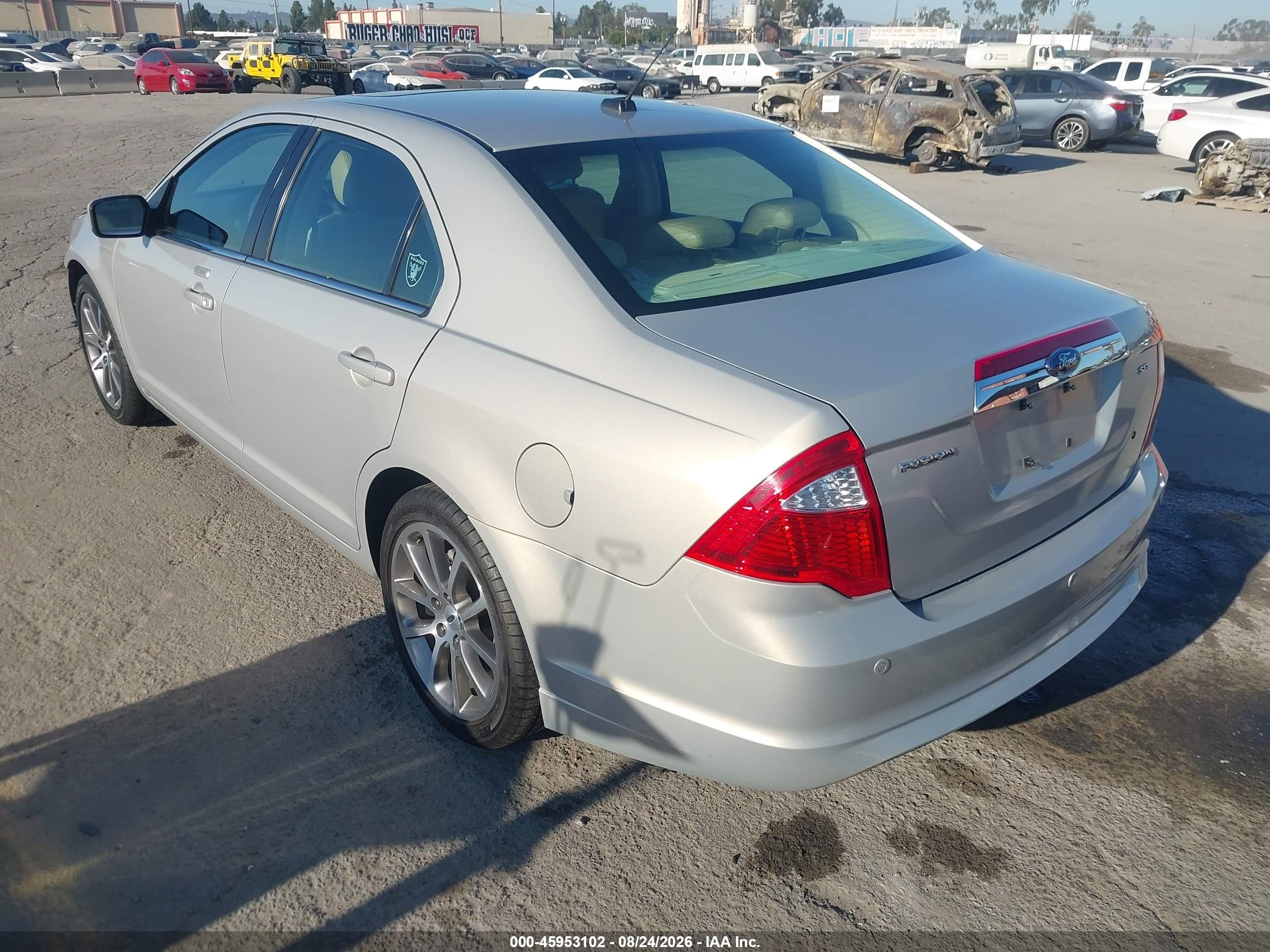 2010 Ford Fusion Sel Champagne vin: 3FAHP0JA8AR133702