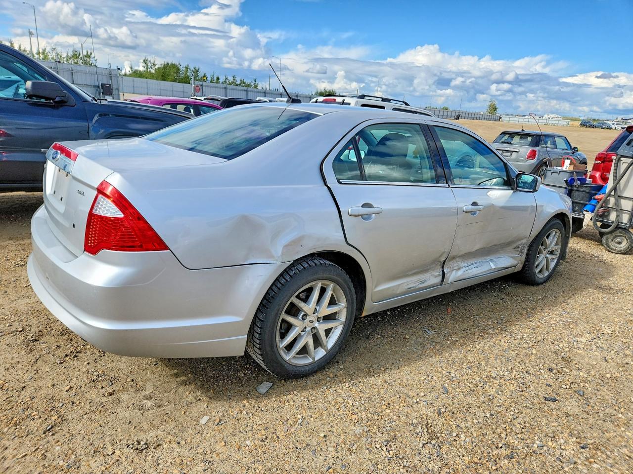 2010 Ford Fusion Sel Silver vin: 3FAHP0JA8AR189557