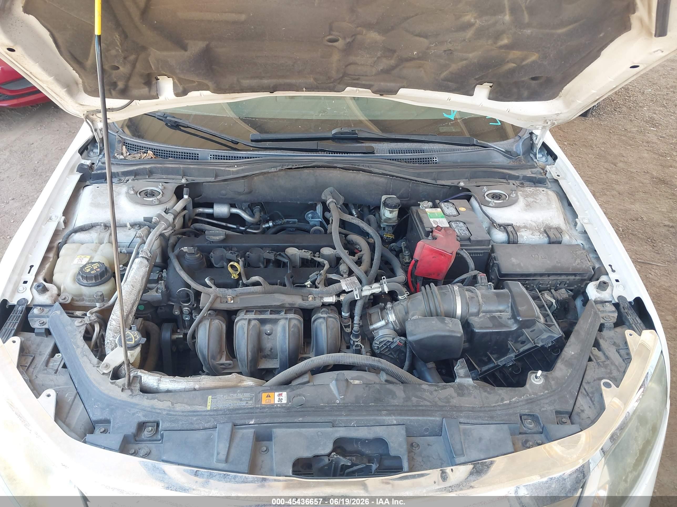 2010 Ford Fusion Sel White vin: 3FAHP0JA8AR260336