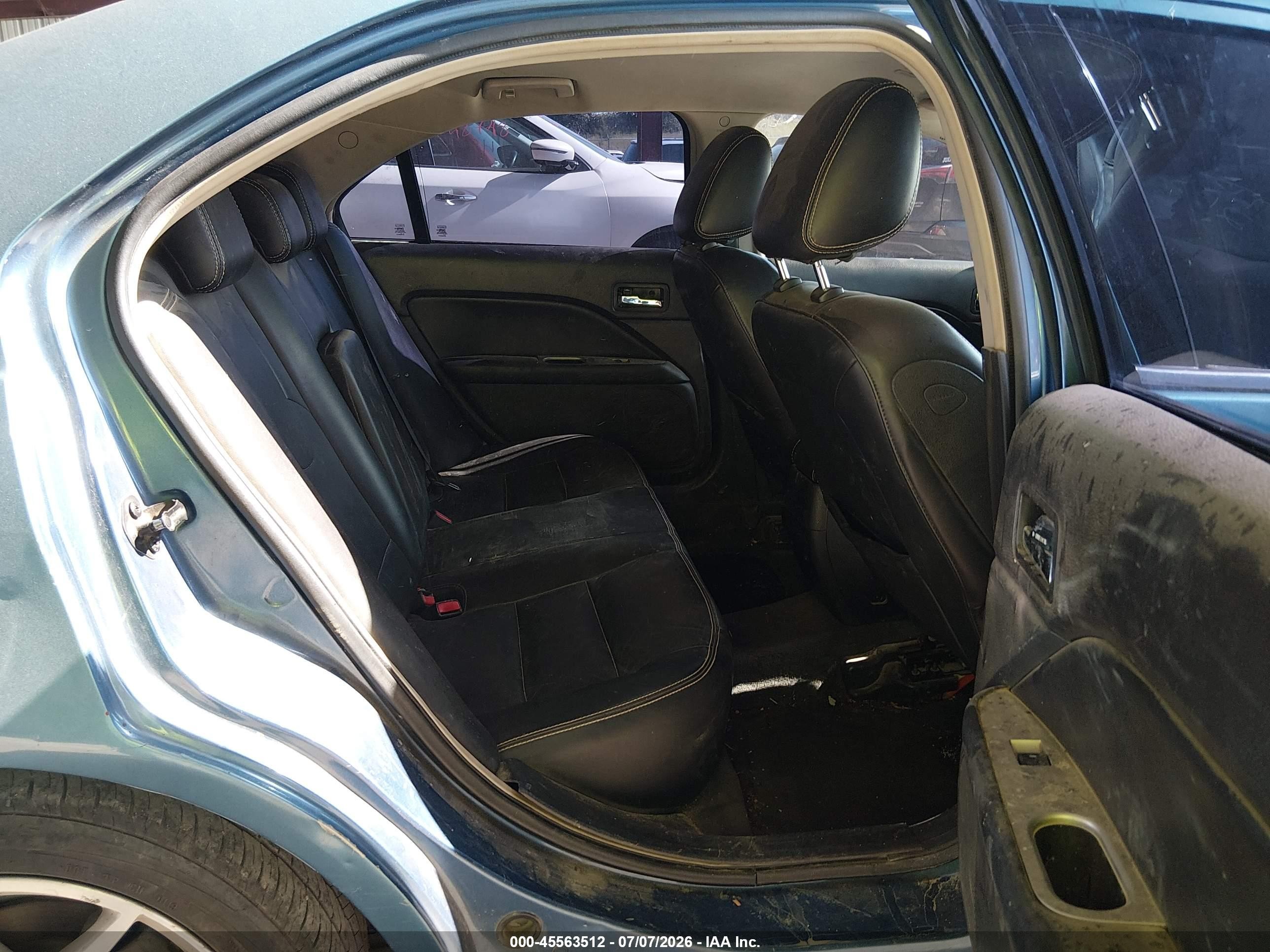 2010 Ford Fusion Sel Blue vin: 3FAHP0JA8AR321393