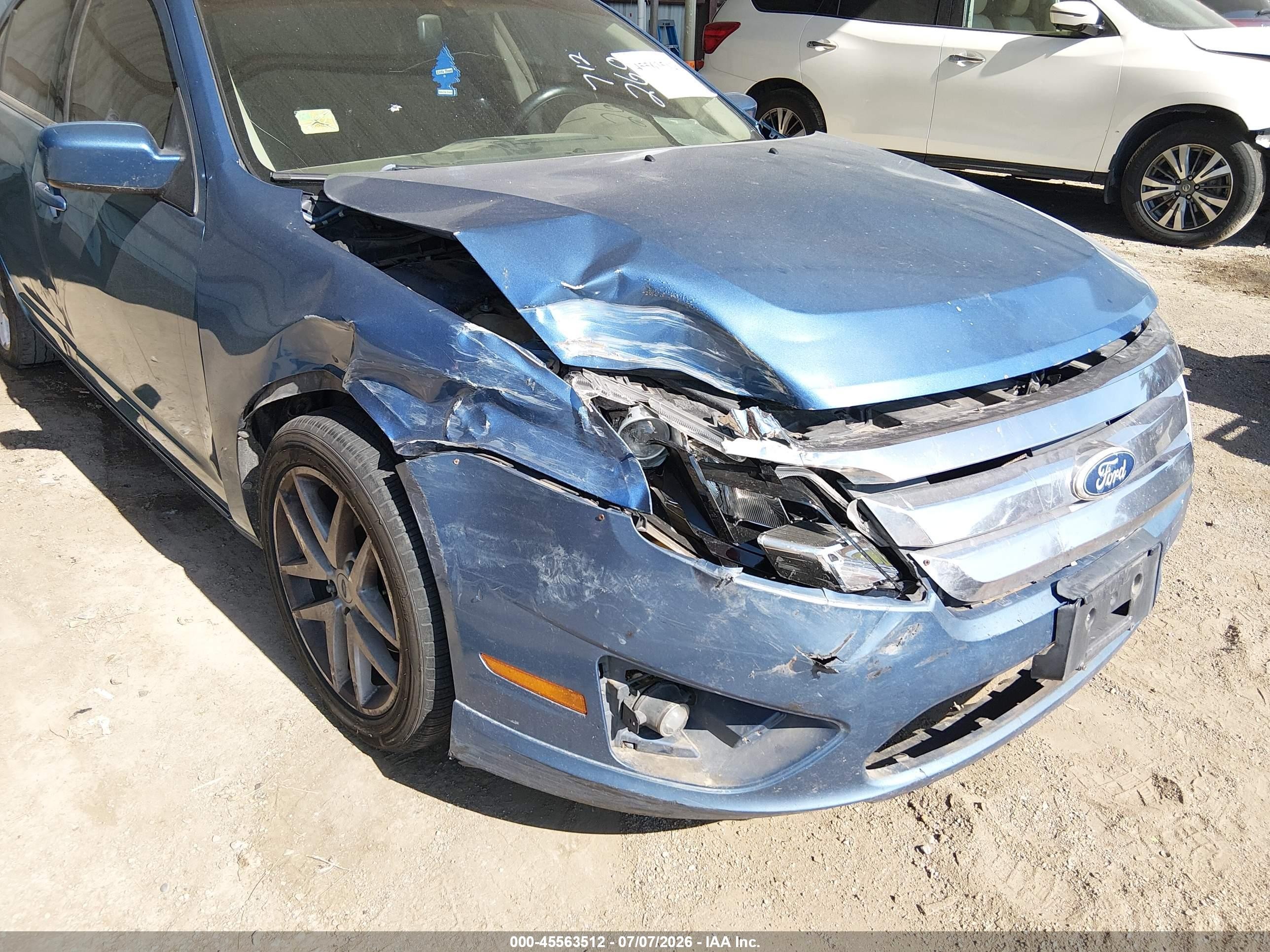 2010 Ford Fusion Sel Blue vin: 3FAHP0JA8AR321393