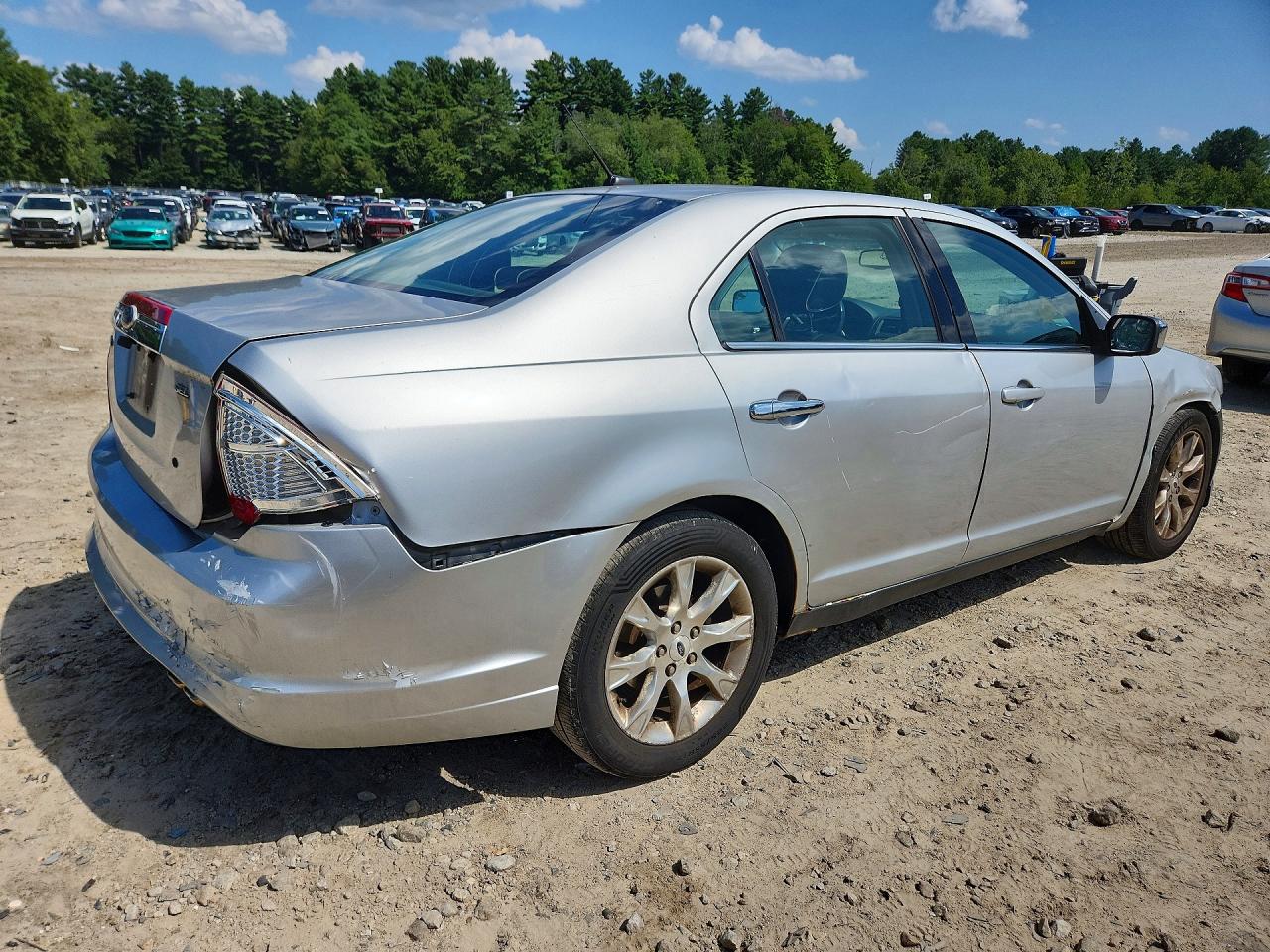 2011 Ford Fusion Sel Silver vin: 3FAHP0JA8BR100975