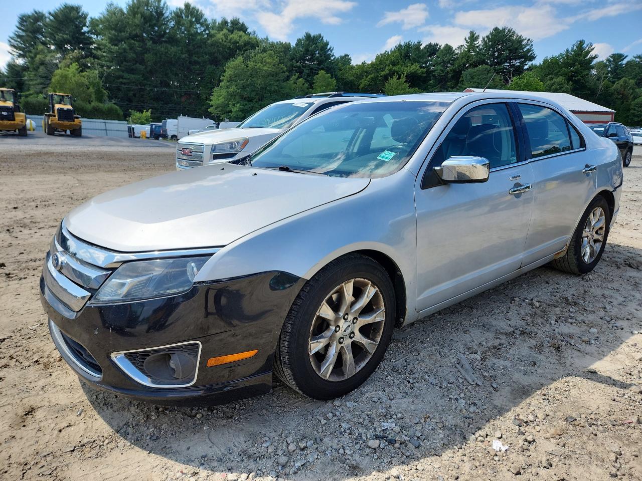 2011 Ford Fusion Sel Silver vin: 3FAHP0JA8BR100975