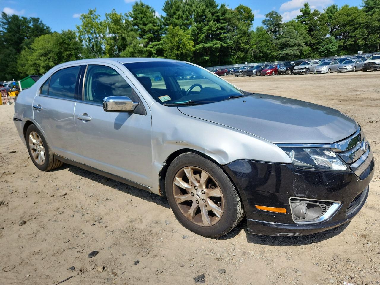 2011 Ford Fusion Sel Silver vin: 3FAHP0JA8BR100975
