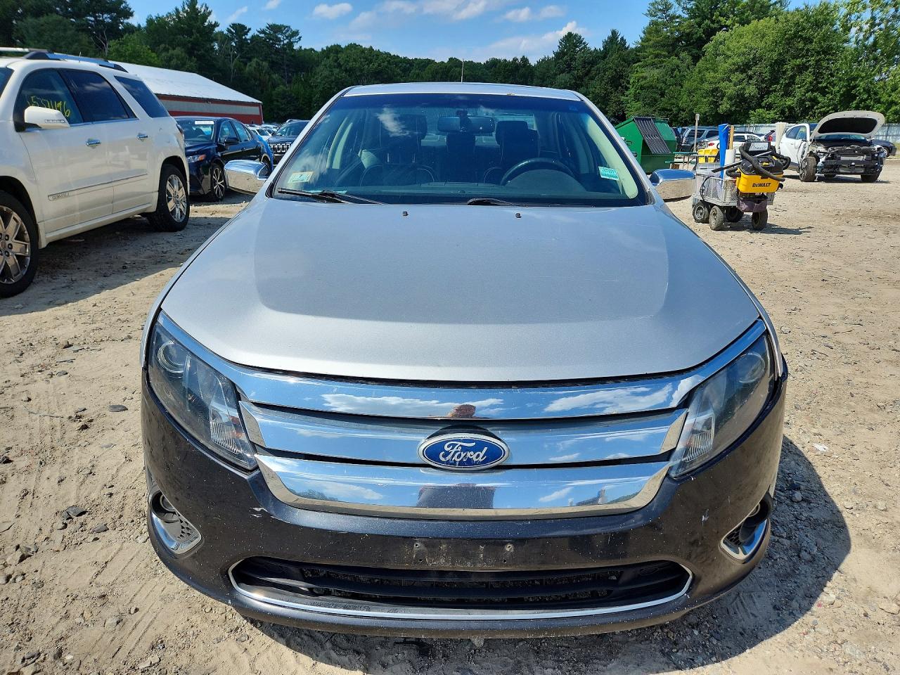 2011 Ford Fusion Sel Silver vin: 3FAHP0JA8BR100975