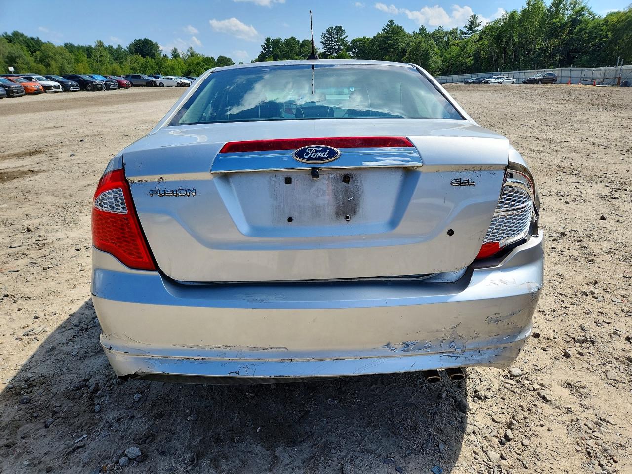 2011 Ford Fusion Sel Silver vin: 3FAHP0JA8BR100975