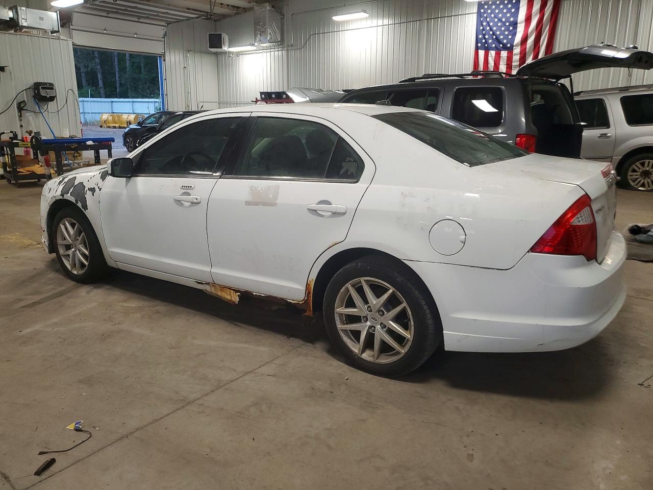 2011 Ford Fusion Sel White vin: 3FAHP0JA8BR280796