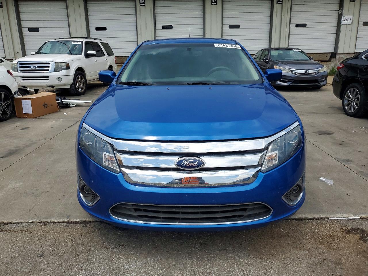 2012 Ford Fusion Sel Blue vin: 3FAHP0JA8CR114506