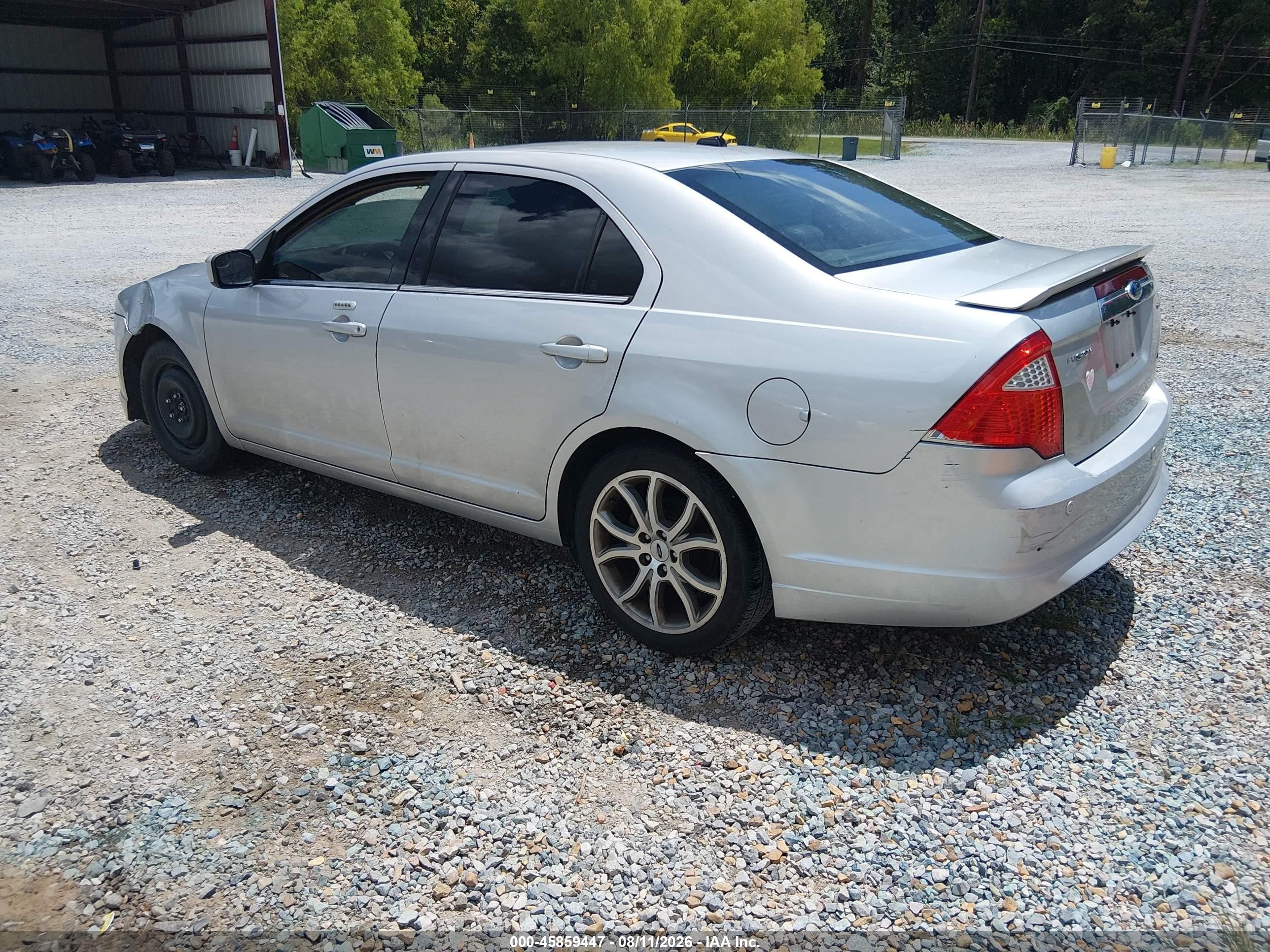 2012 Ford Fusion Sel Silver vin: 3FAHP0JA8CR128129