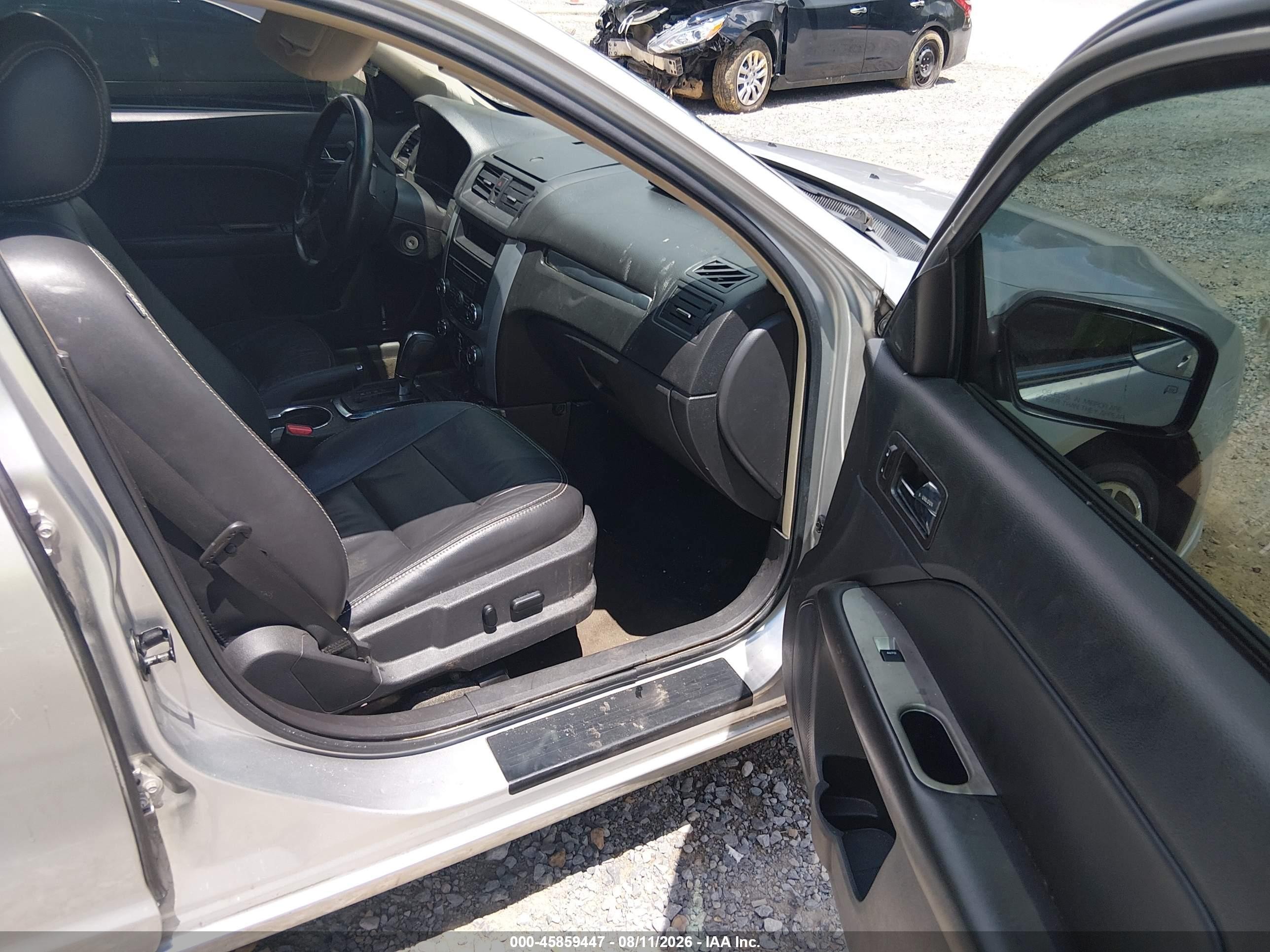 2012 Ford Fusion Sel Silver vin: 3FAHP0JA8CR128129