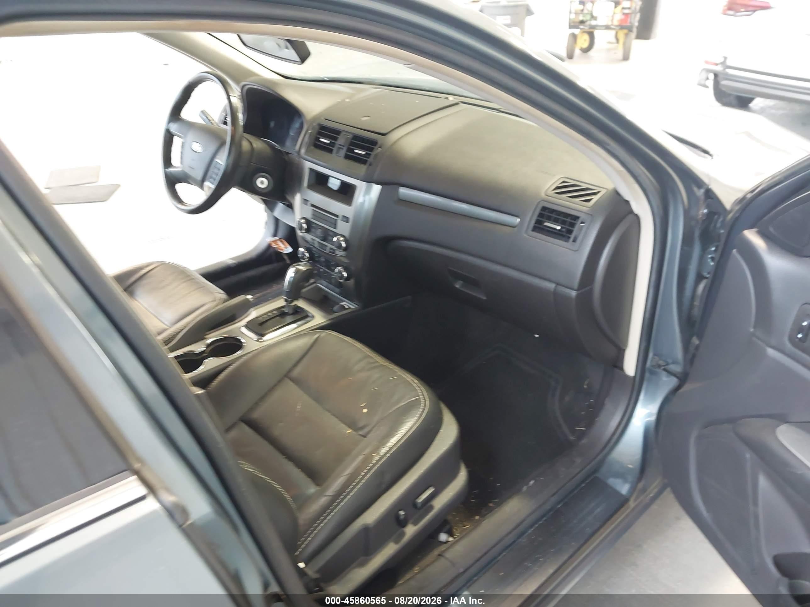 2012 Ford Fusion Sel Blue vin: 3FAHP0JA8CR229879