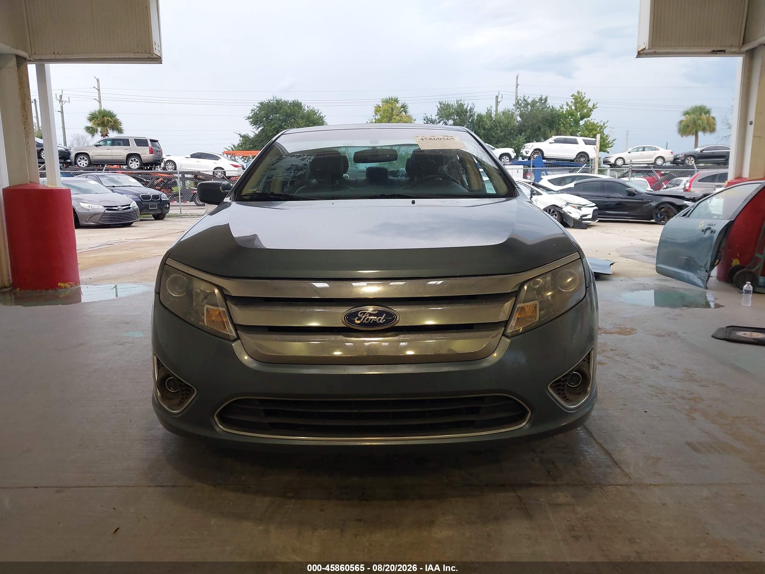2012 Ford Fusion Sel Blue vin: 3FAHP0JA8CR229879