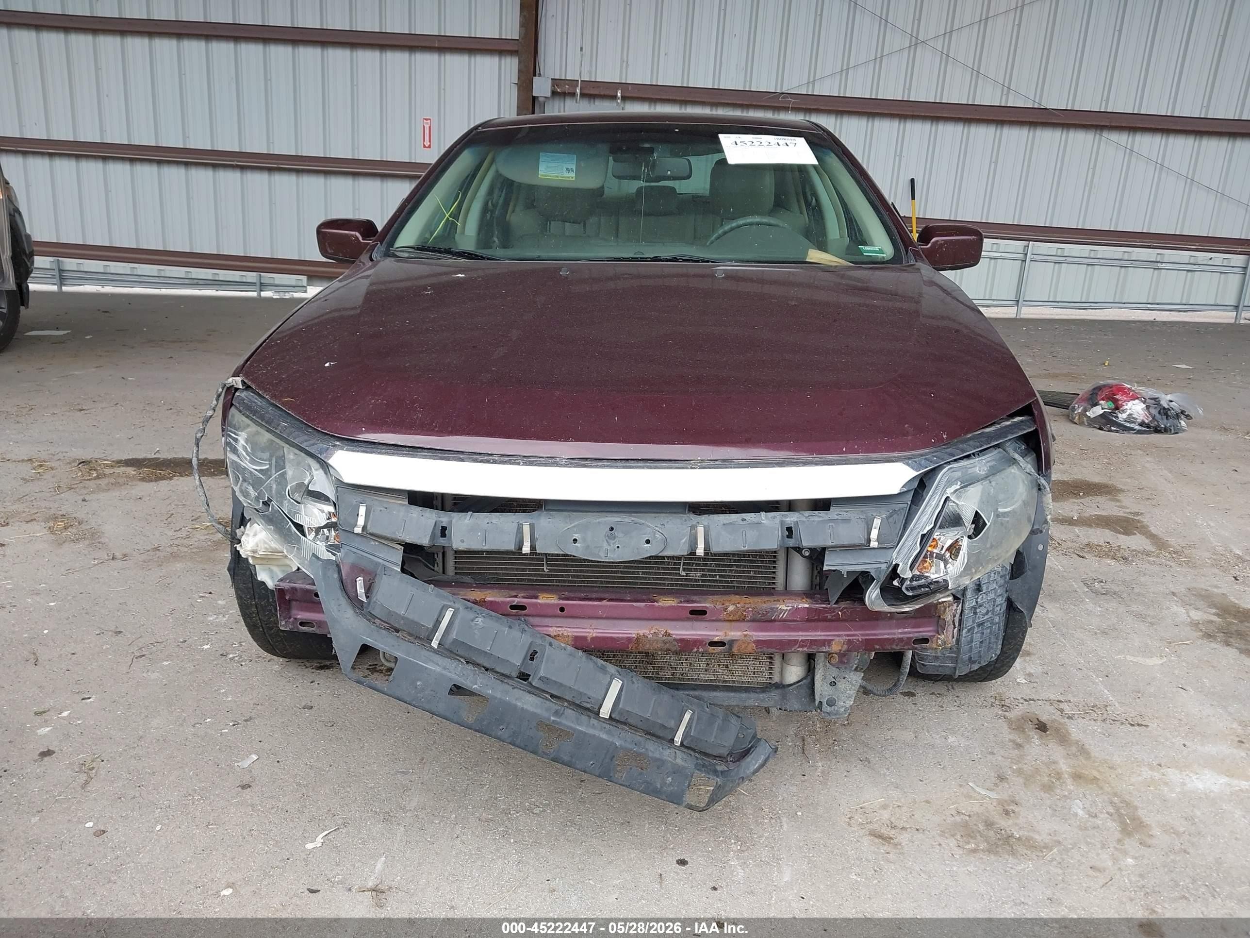 2012 Ford Fusion Sel Темно-бордовый vin: 3FAHP0JA8CR316570