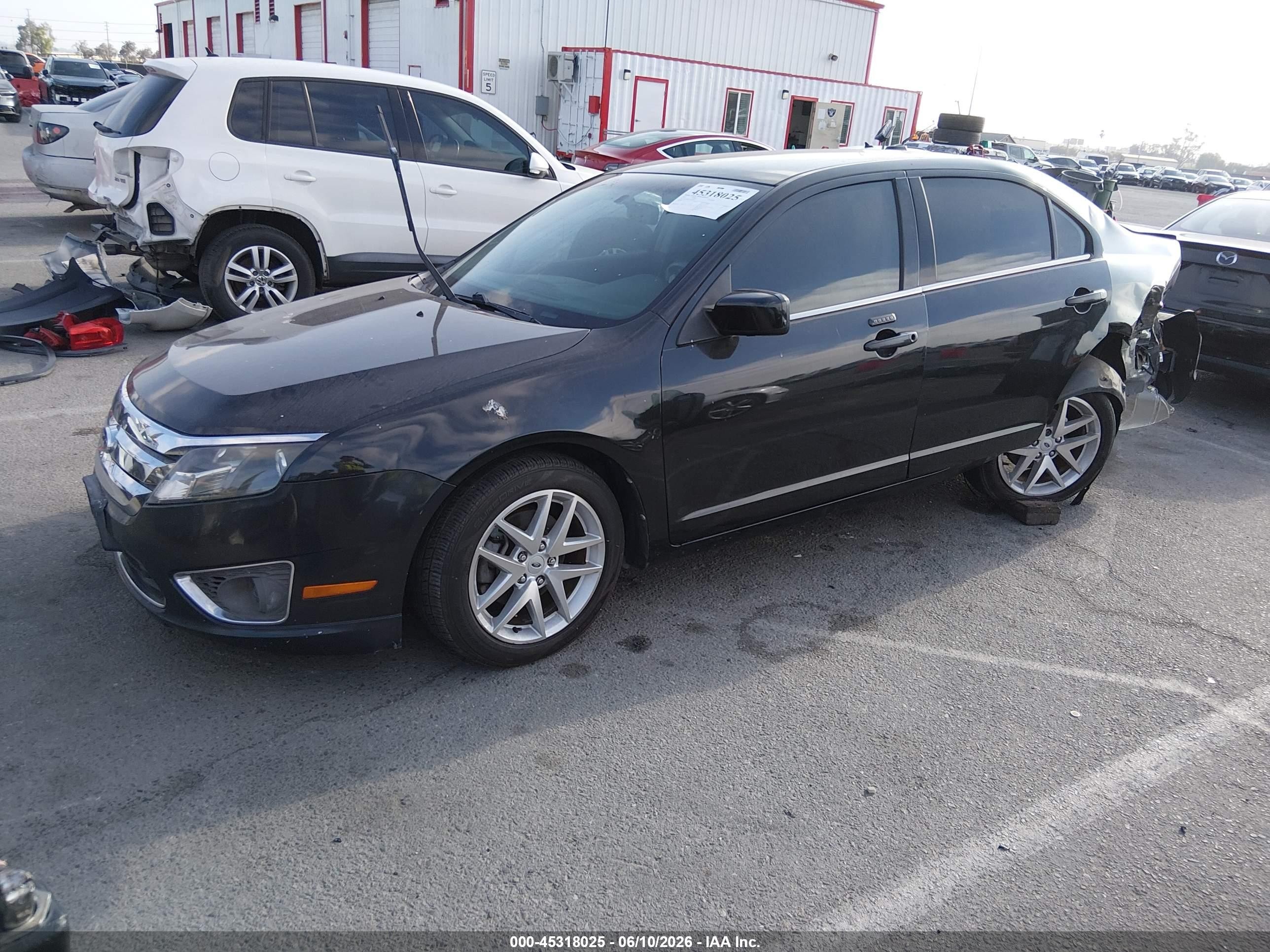 2012 Ford Fusion Sel Черный vin: 3FAHP0JA8CR322823
