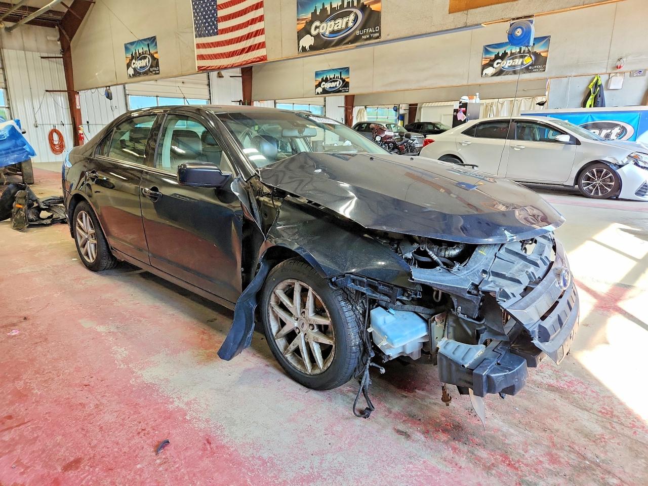 2012 Ford Fusion Sel Black vin: 3FAHP0JA8CR336382