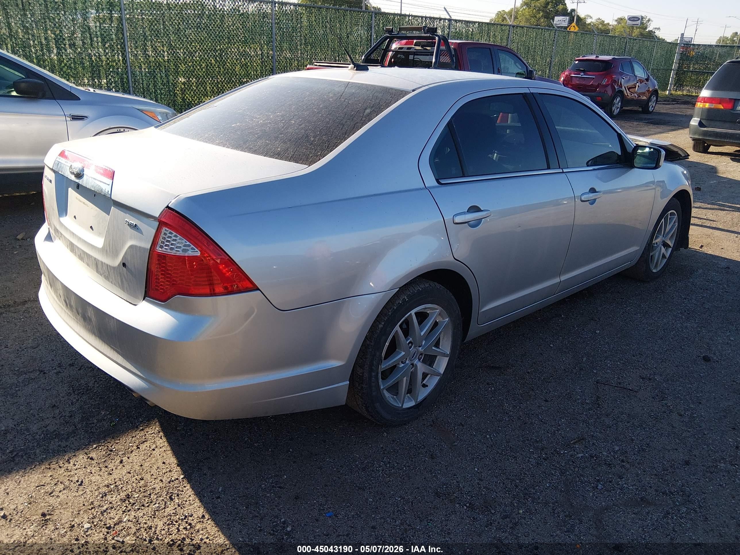 2012 Ford Fusion Sel Серебряный vin: 3FAHP0JA8CR377370