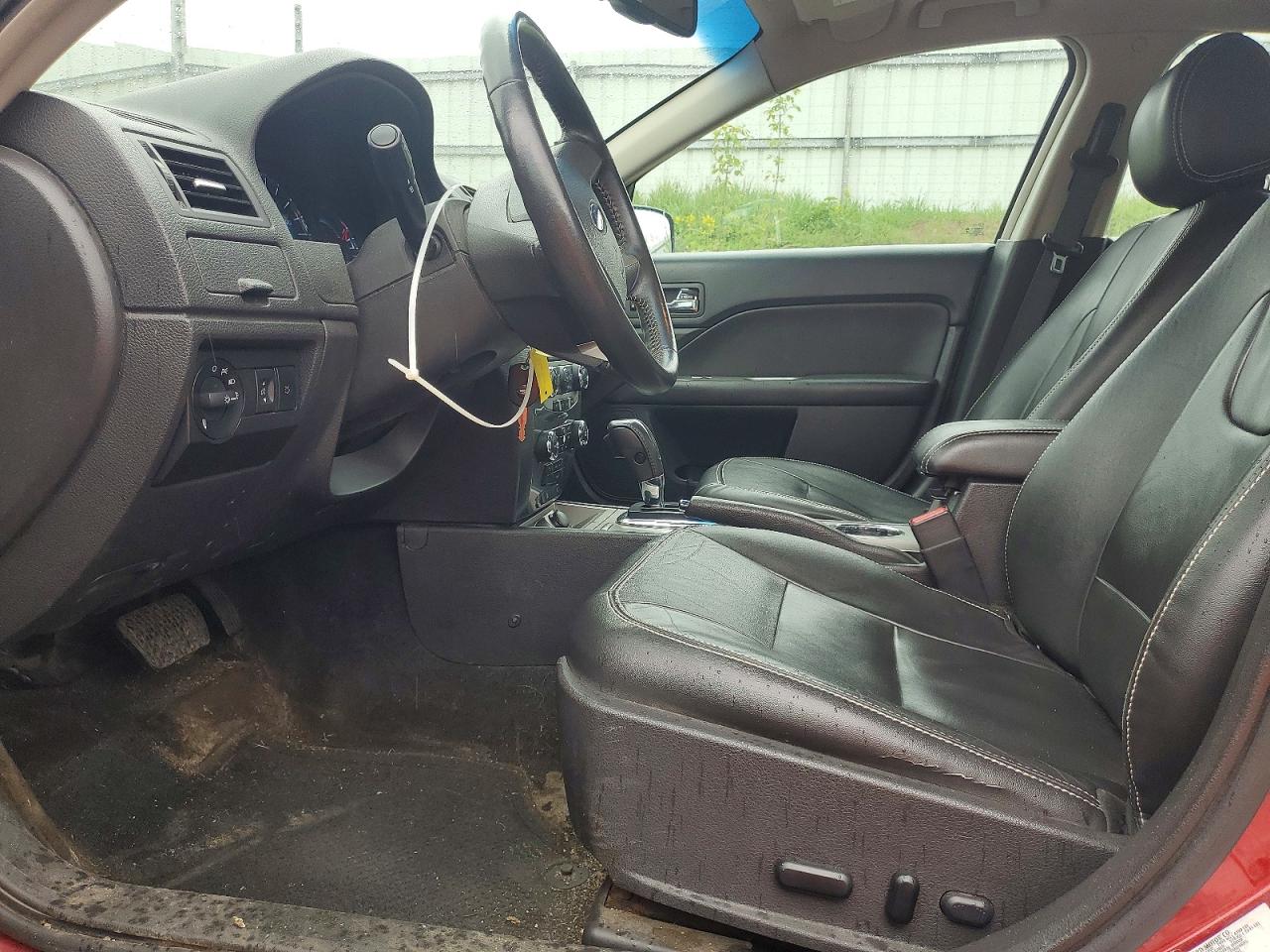 2012 Ford Fusion Sel Бордовый vin: 3FAHP0JA8CR393360