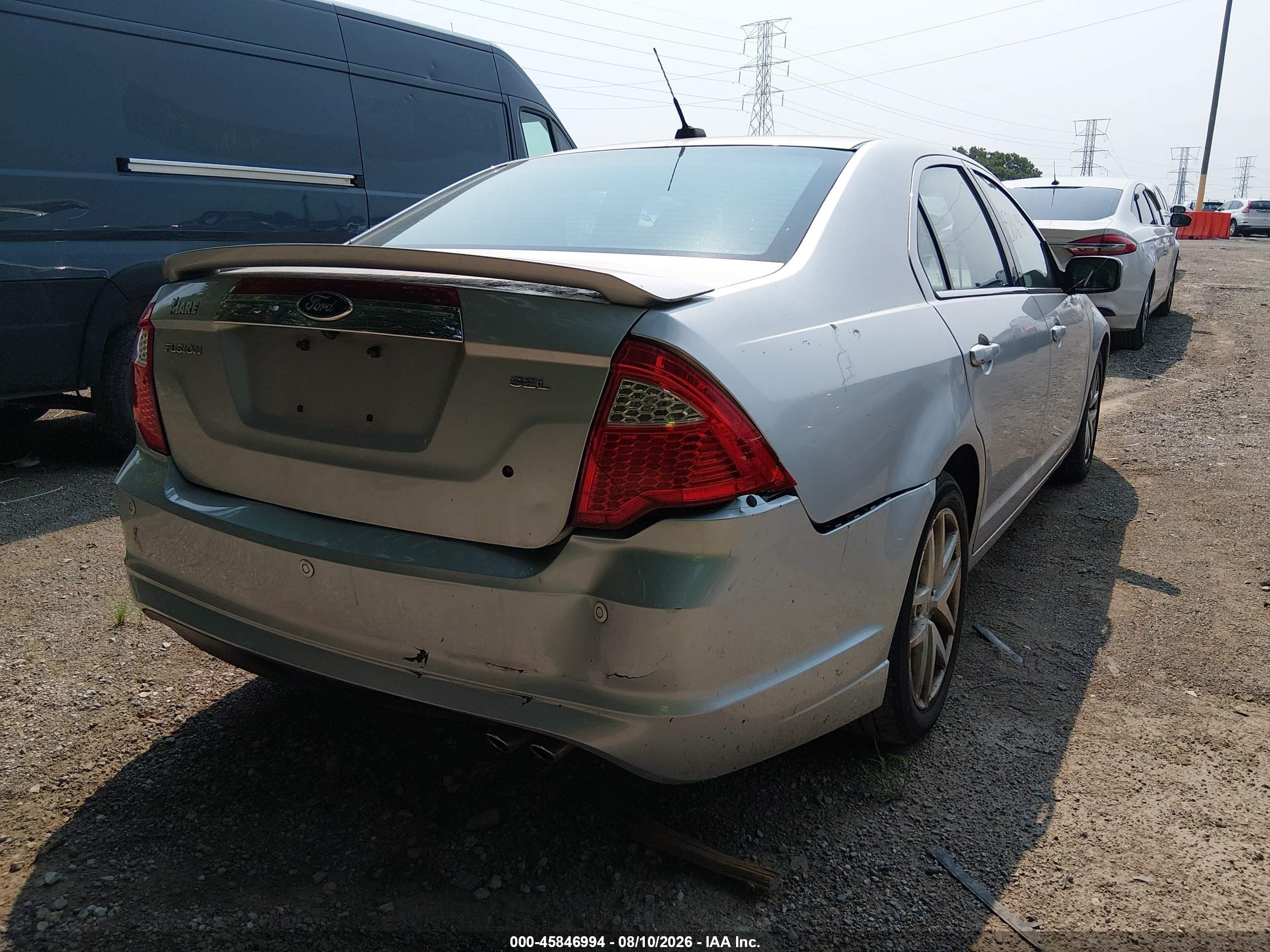 2012 Ford Fusion Sel Silver vin: 3FAHP0JA8CR405538