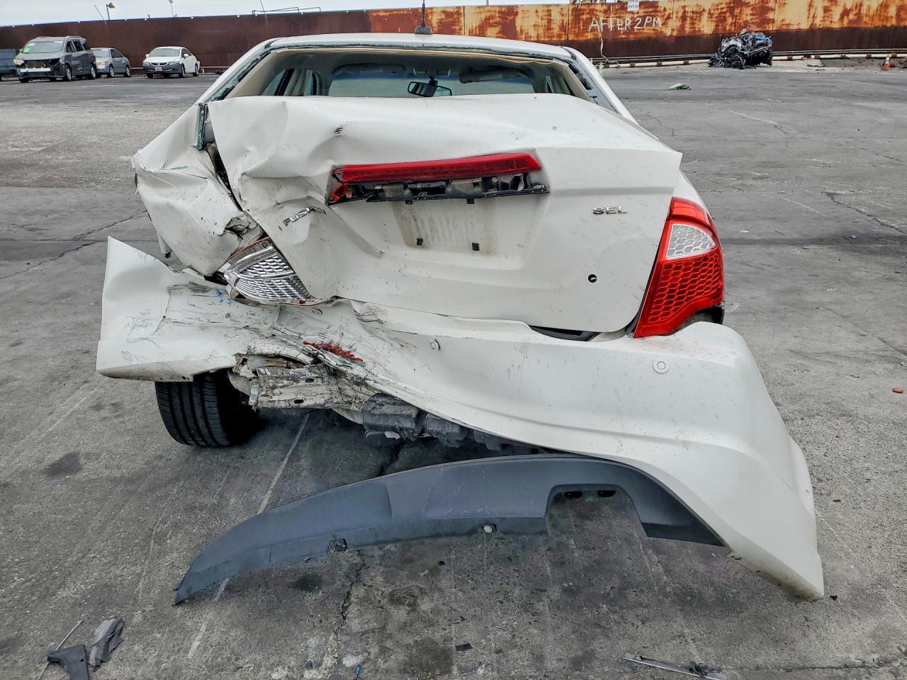 2010 Ford Fusion Sel White vin: 3FAHP0JA9AR236708