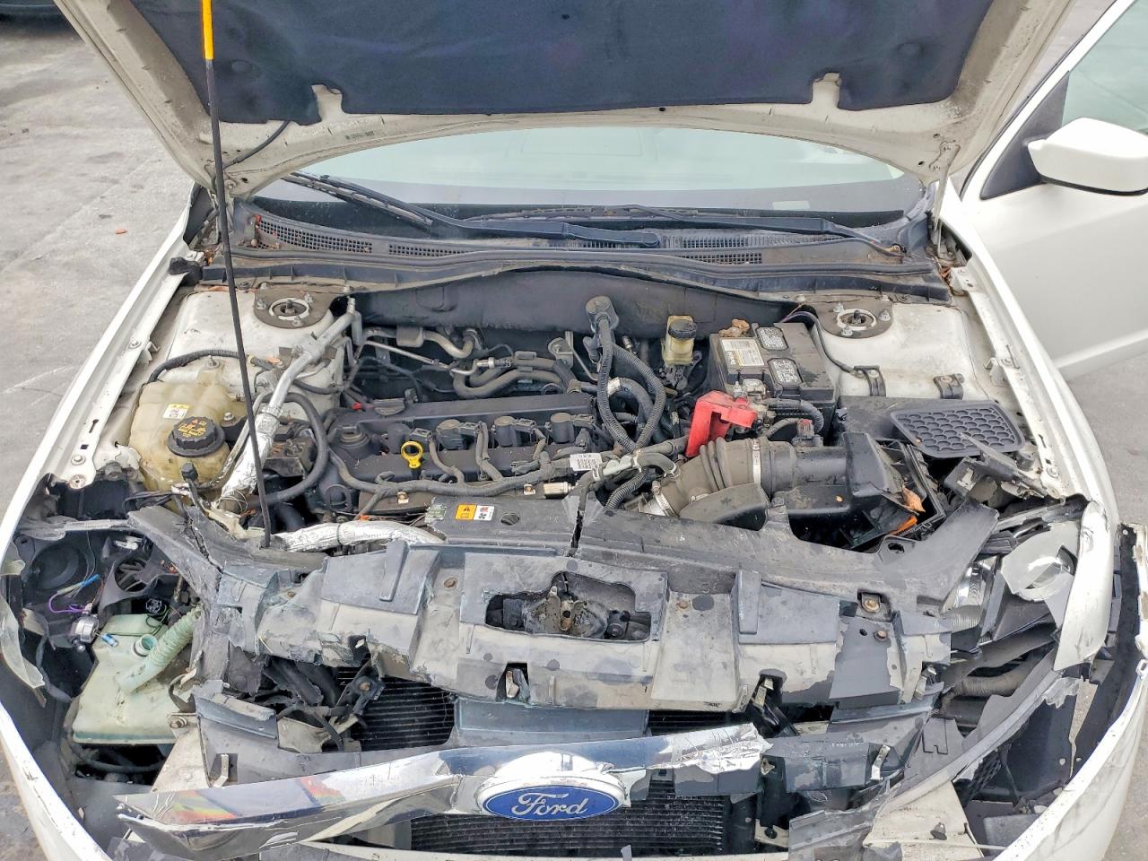 2010 Ford Fusion Sel White vin: 3FAHP0JA9AR236708