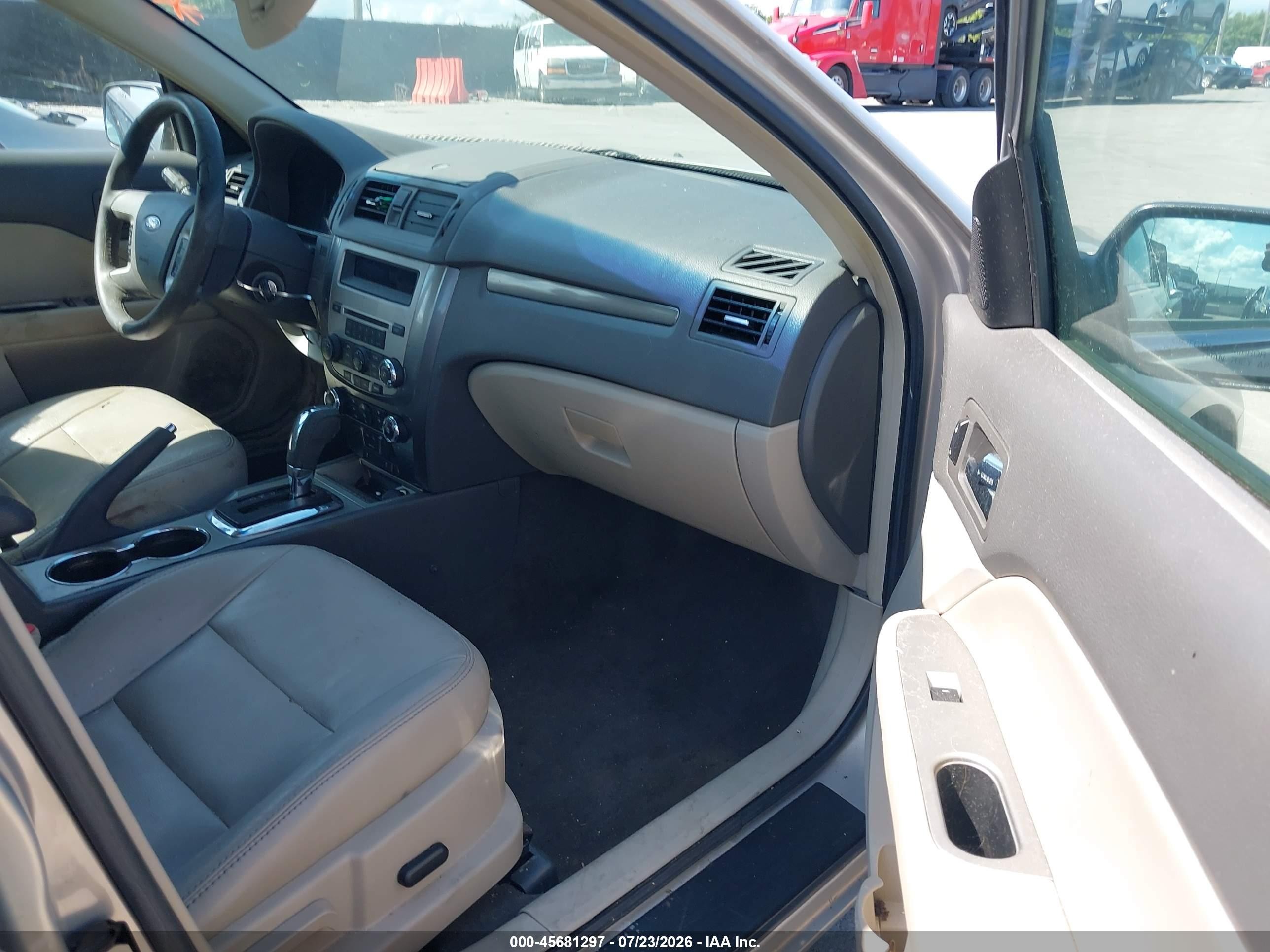 2010 Ford Fusion Sel Silver vin: 3FAHP0JA9AR244324