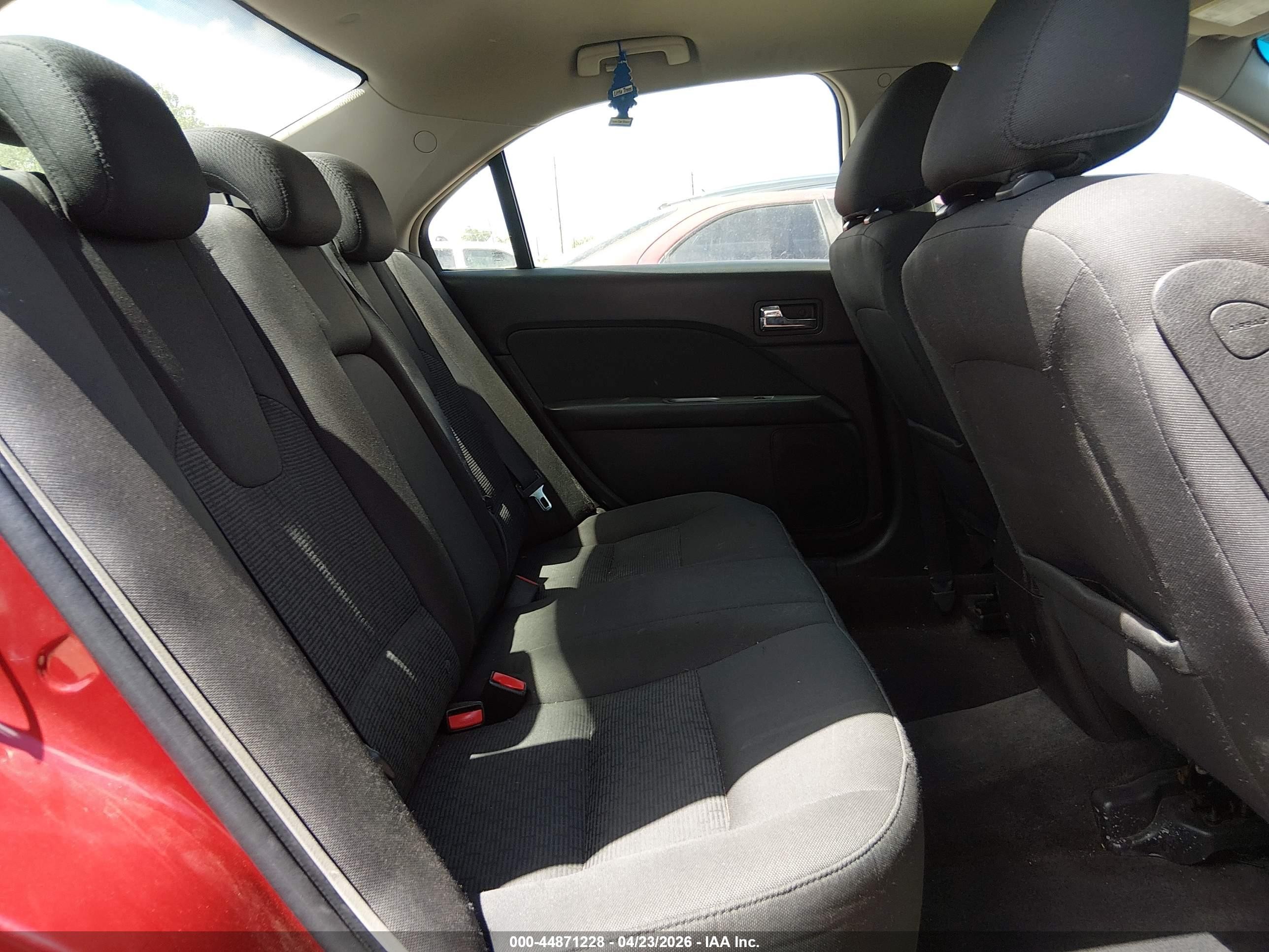 2010 Ford Fusion Sel Red vin: 3FAHP0JA9AR258613