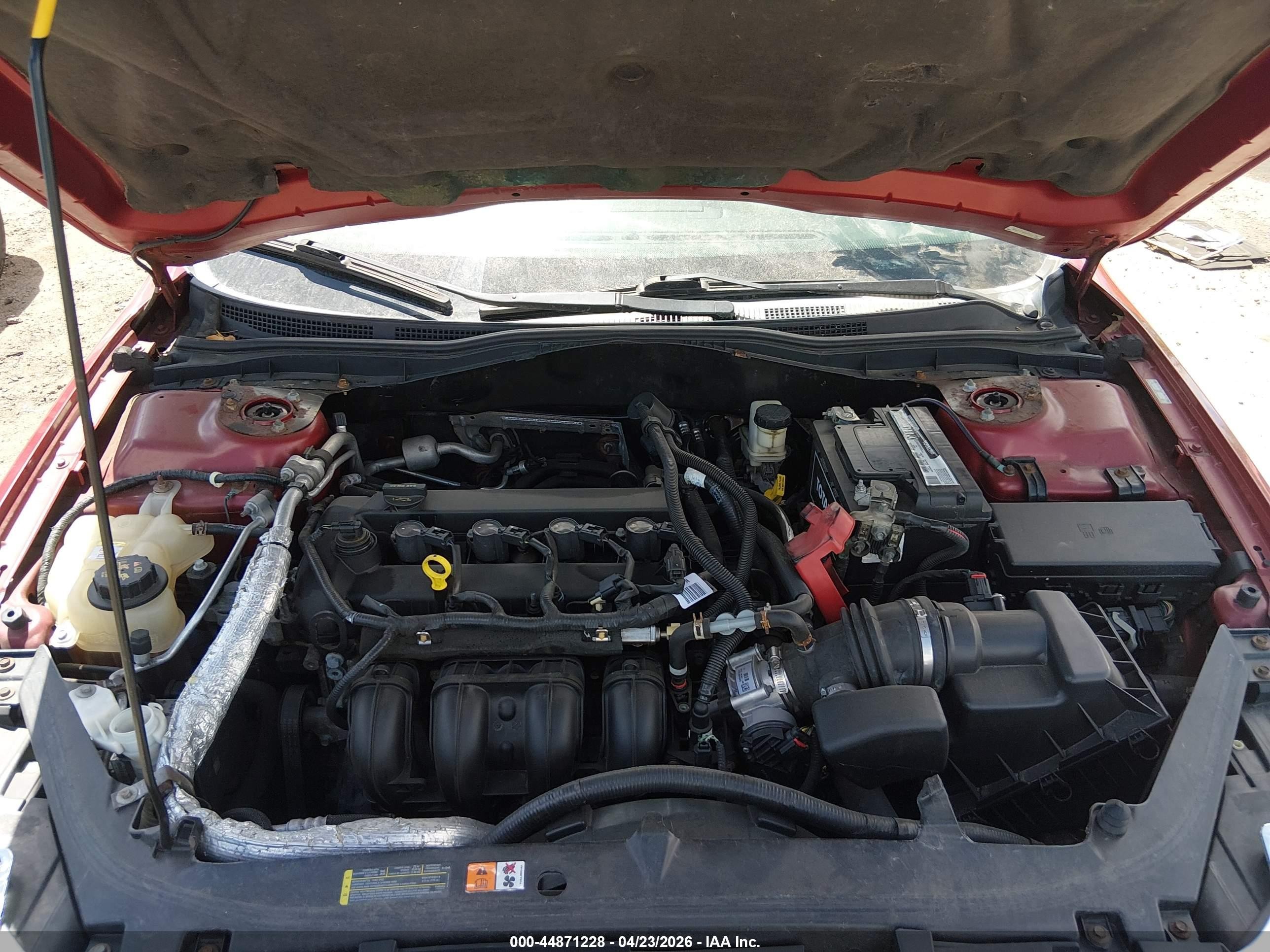 2010 Ford Fusion Sel Red vin: 3FAHP0JA9AR258613