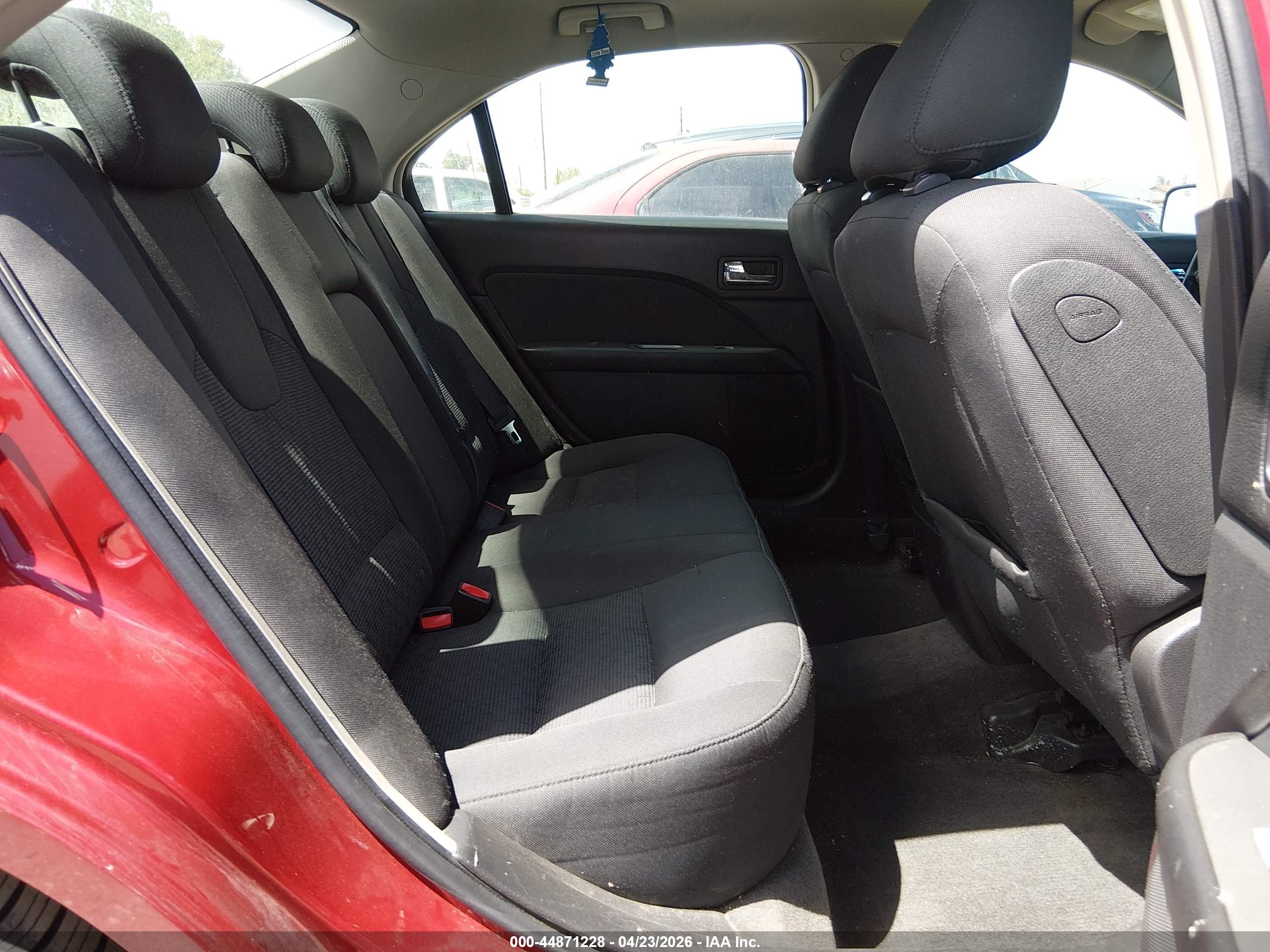2010 Ford Fusion Sel Red vin: 3FAHP0JA9AR258613