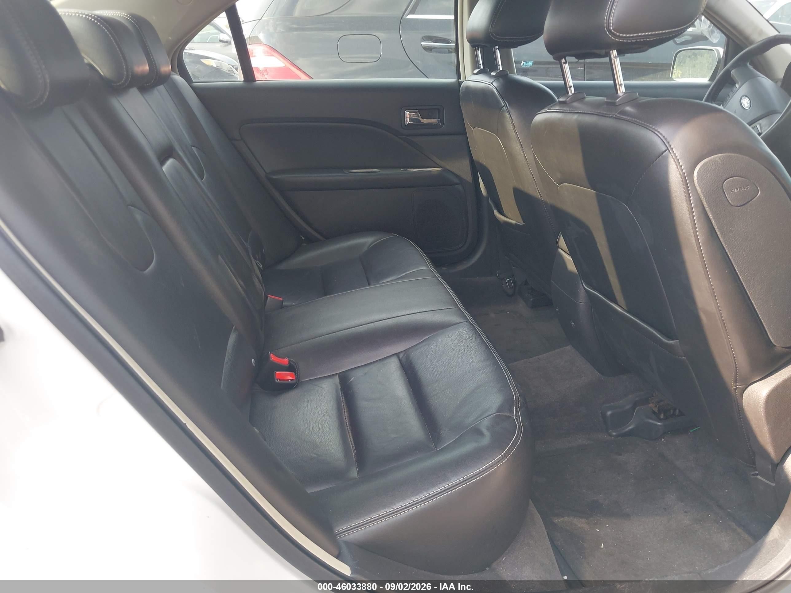 2010 Ford Fusion Sel White vin: 3FAHP0JA9AR259664