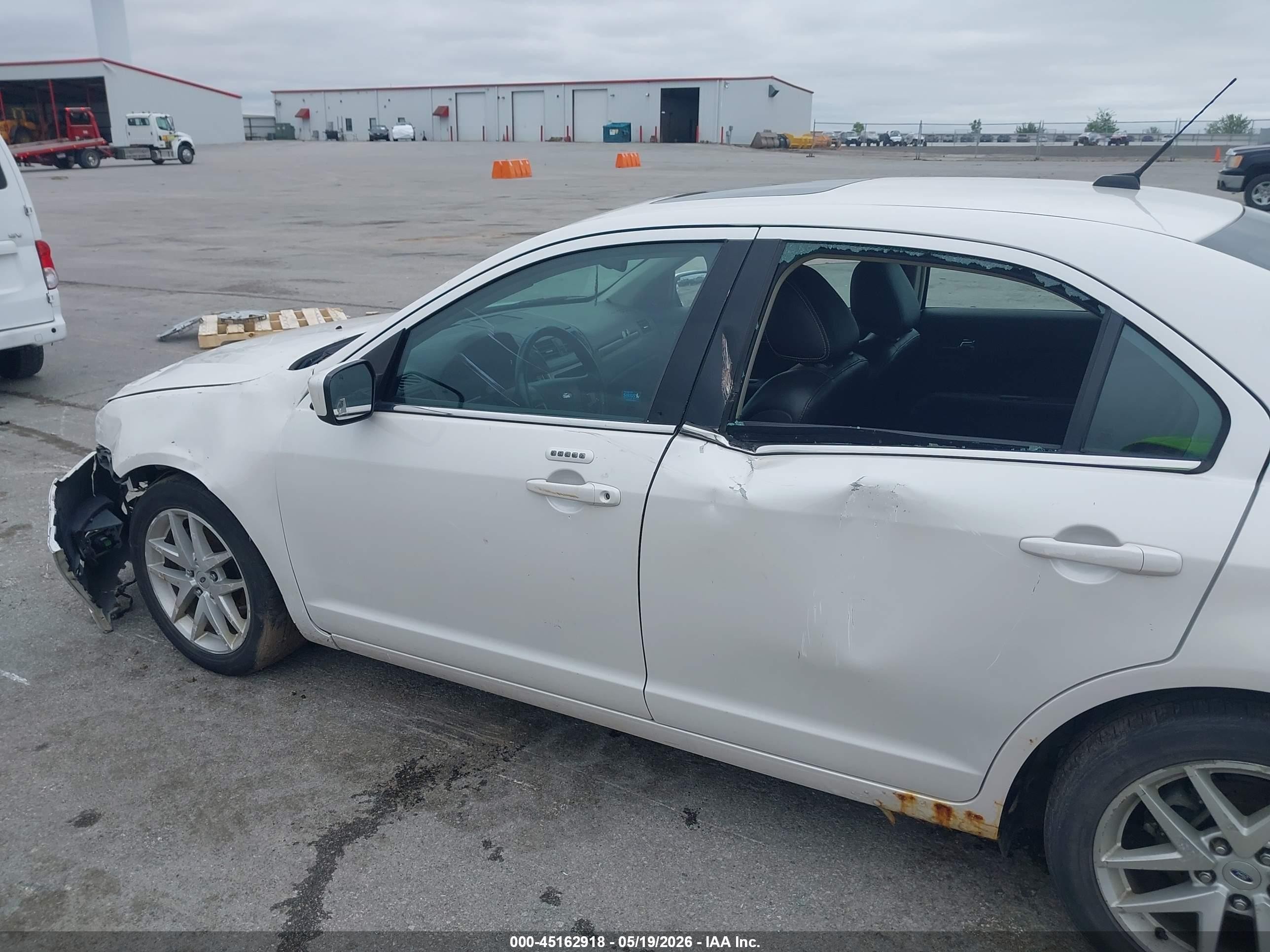 2010 Ford Fusion Sel Белый vin: 3FAHP0JA9AR278800