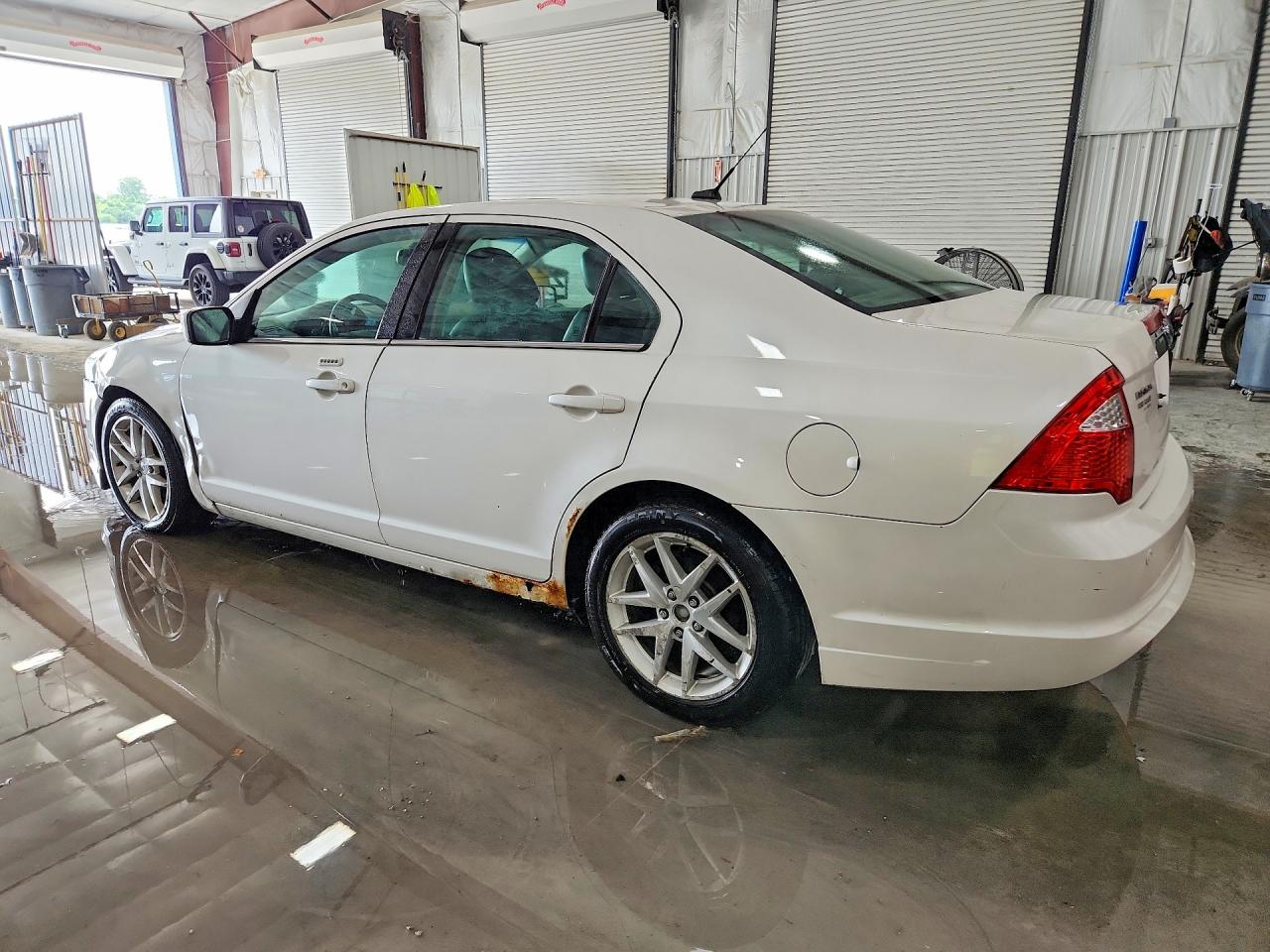 2010 Ford Fusion Sel White vin: 3FAHP0JA9AR294270