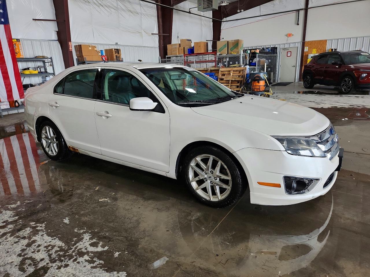 2010 Ford Fusion Sel White vin: 3FAHP0JA9AR294270
