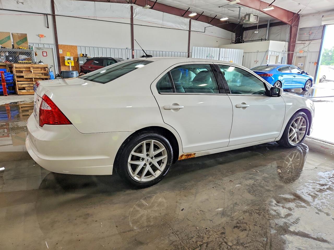 2010 Ford Fusion Sel White vin: 3FAHP0JA9AR294270