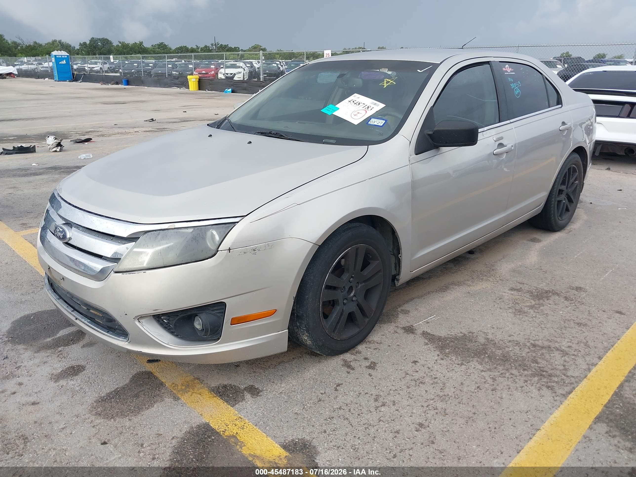 2010 Ford Fusion Sel Beige vin: 3FAHP0JA9AR320513
