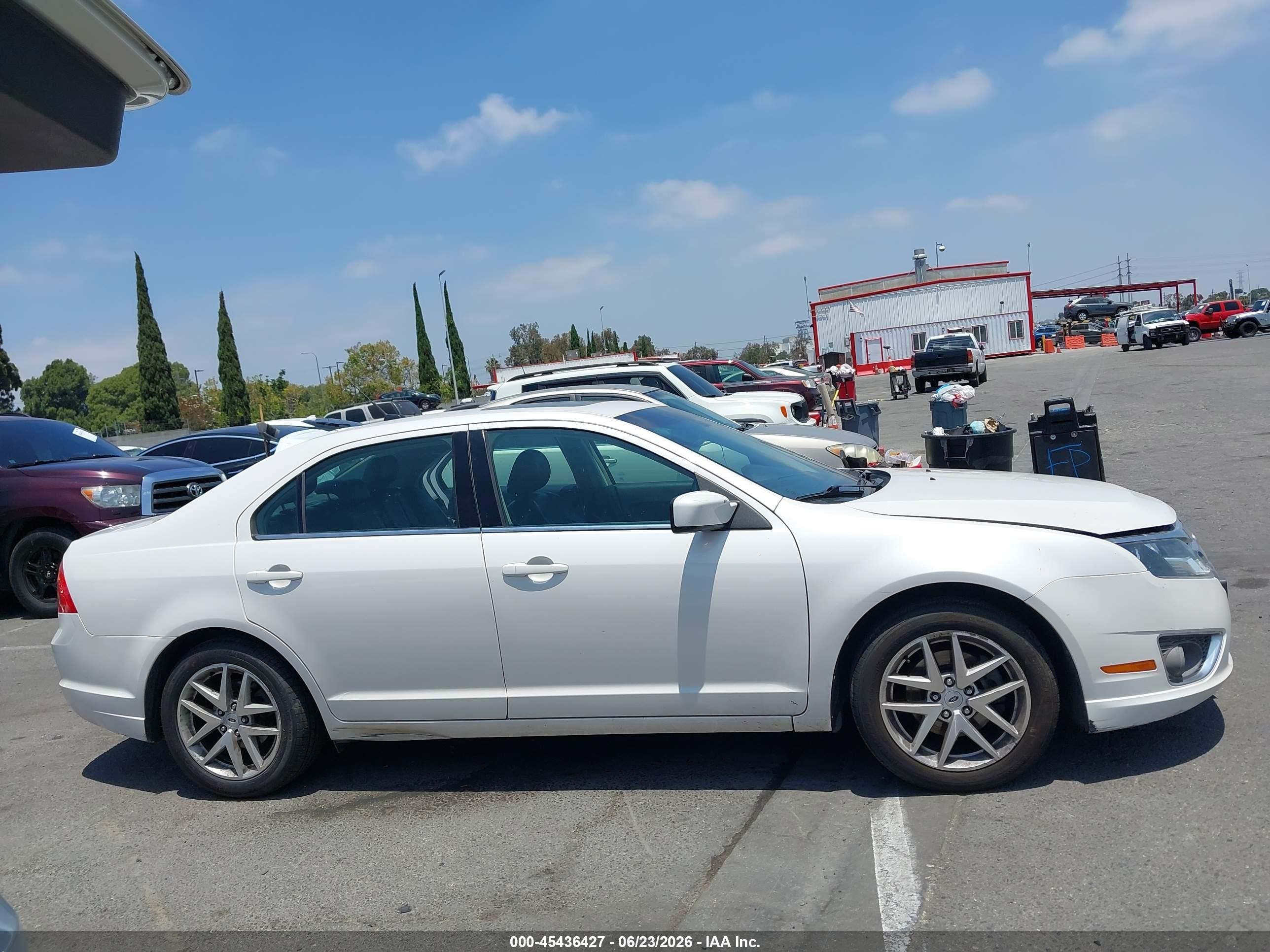2011 Ford Fusion Sel White vin: 3FAHP0JA9BR221773