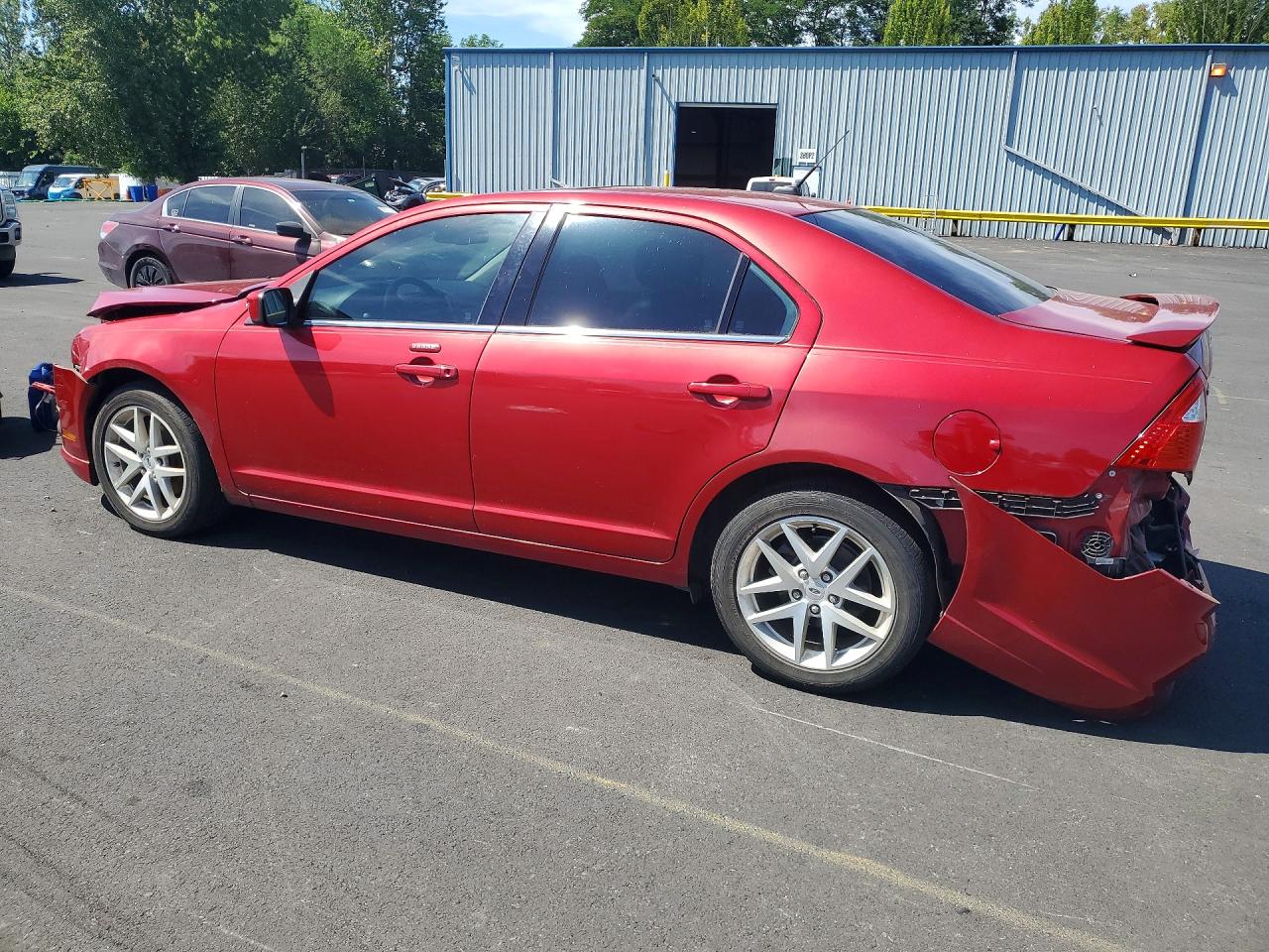 2011 Ford Fusion Sel Red vin: 3FAHP0JA9BR280175