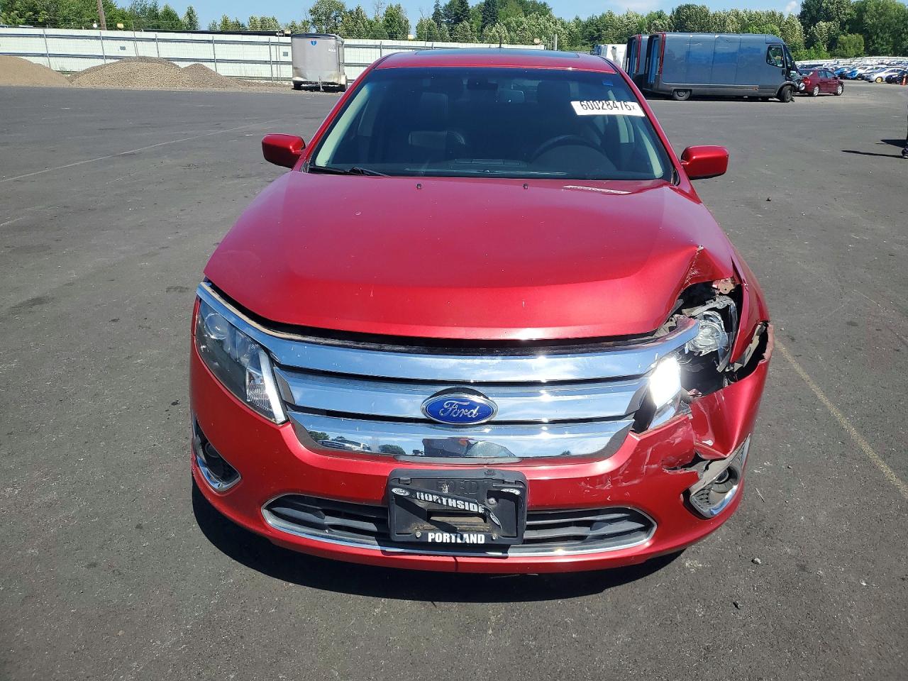2011 Ford Fusion Sel Red vin: 3FAHP0JA9BR280175