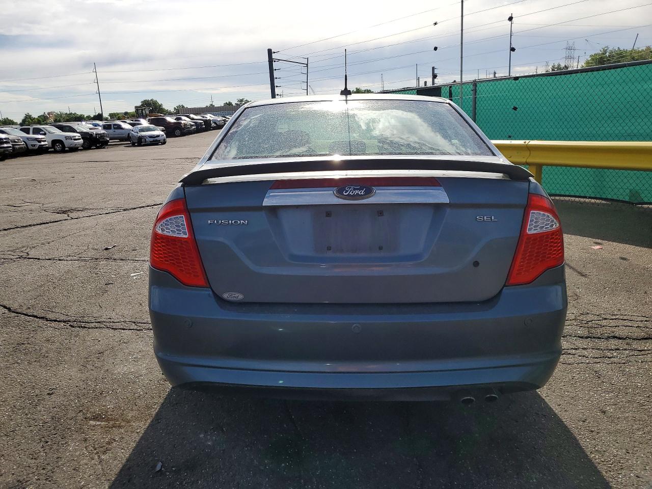 2011 Ford Fusion Sel Синий vin: 3FAHP0JA9BR326880