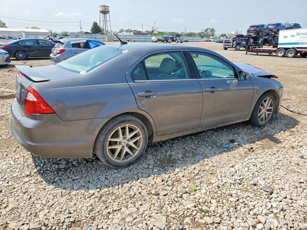2012 Ford Fusion Sel Charcoal vin: 3FAHP0JA9CR106401