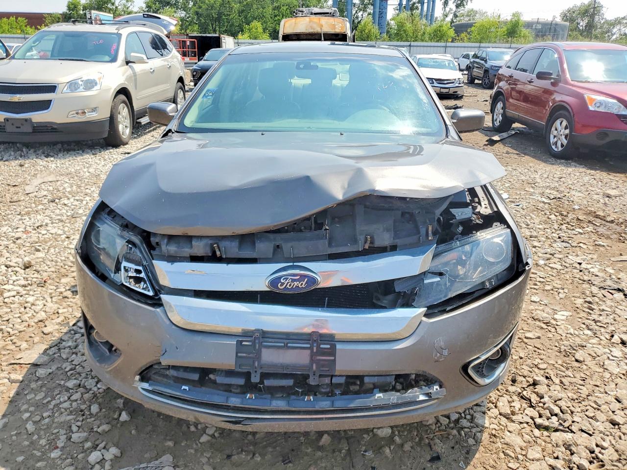2012 Ford Fusion Sel Charcoal vin: 3FAHP0JA9CR106401