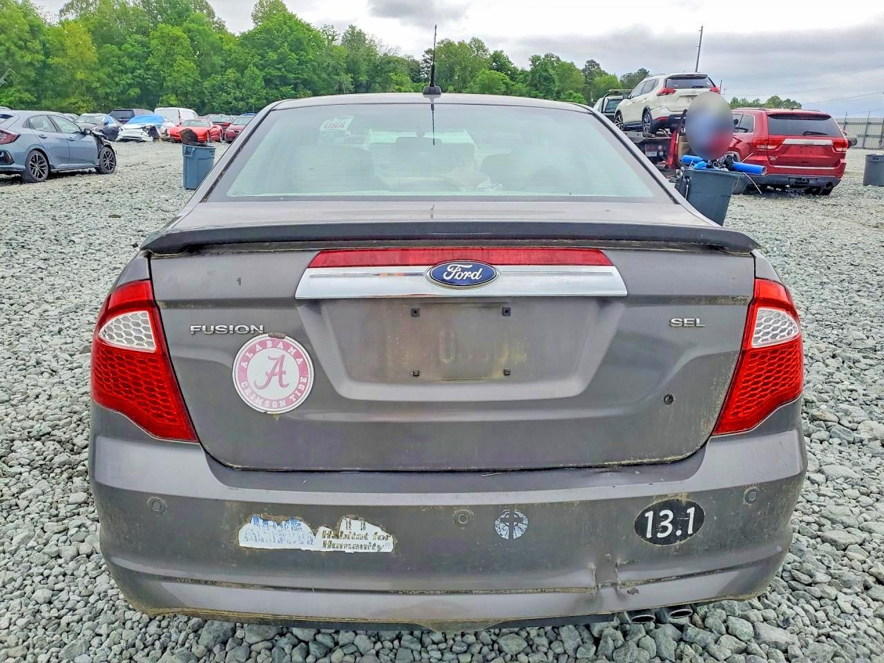 2012 Ford Fusion Gray vin: 3FAHP0JA9CR141505