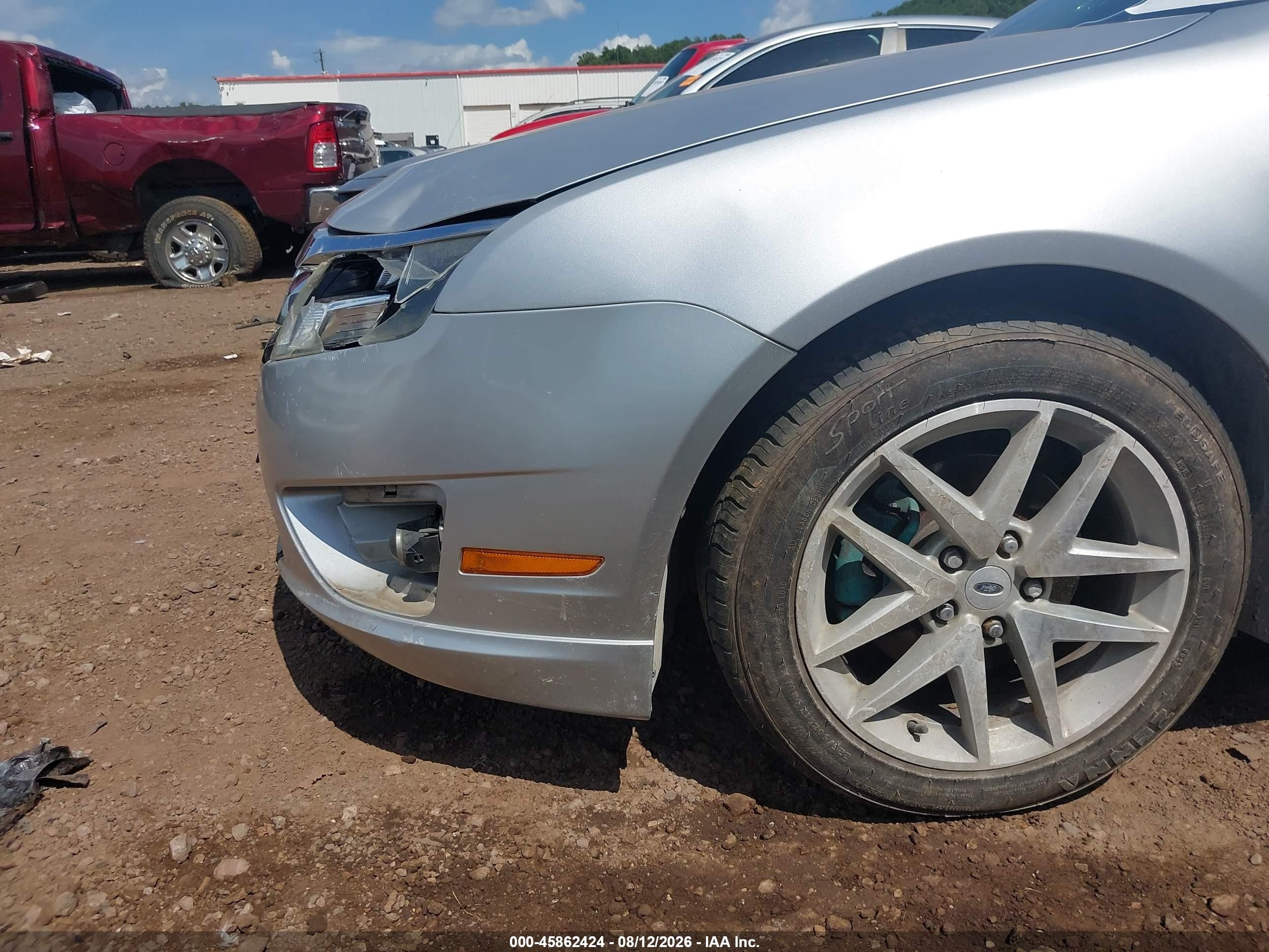 2012 Ford Fusion Sel Silver vin: 3FAHP0JA9CR229213