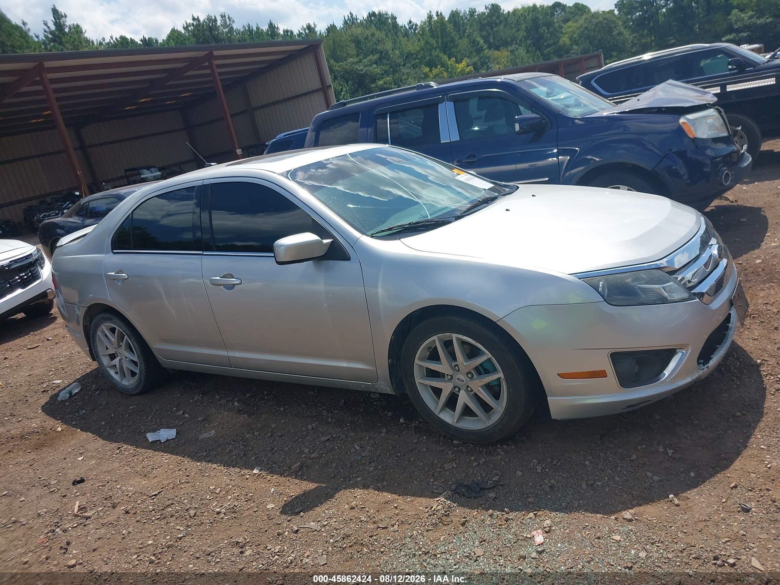 2012 Ford Fusion Sel Silver vin: 3FAHP0JA9CR229213