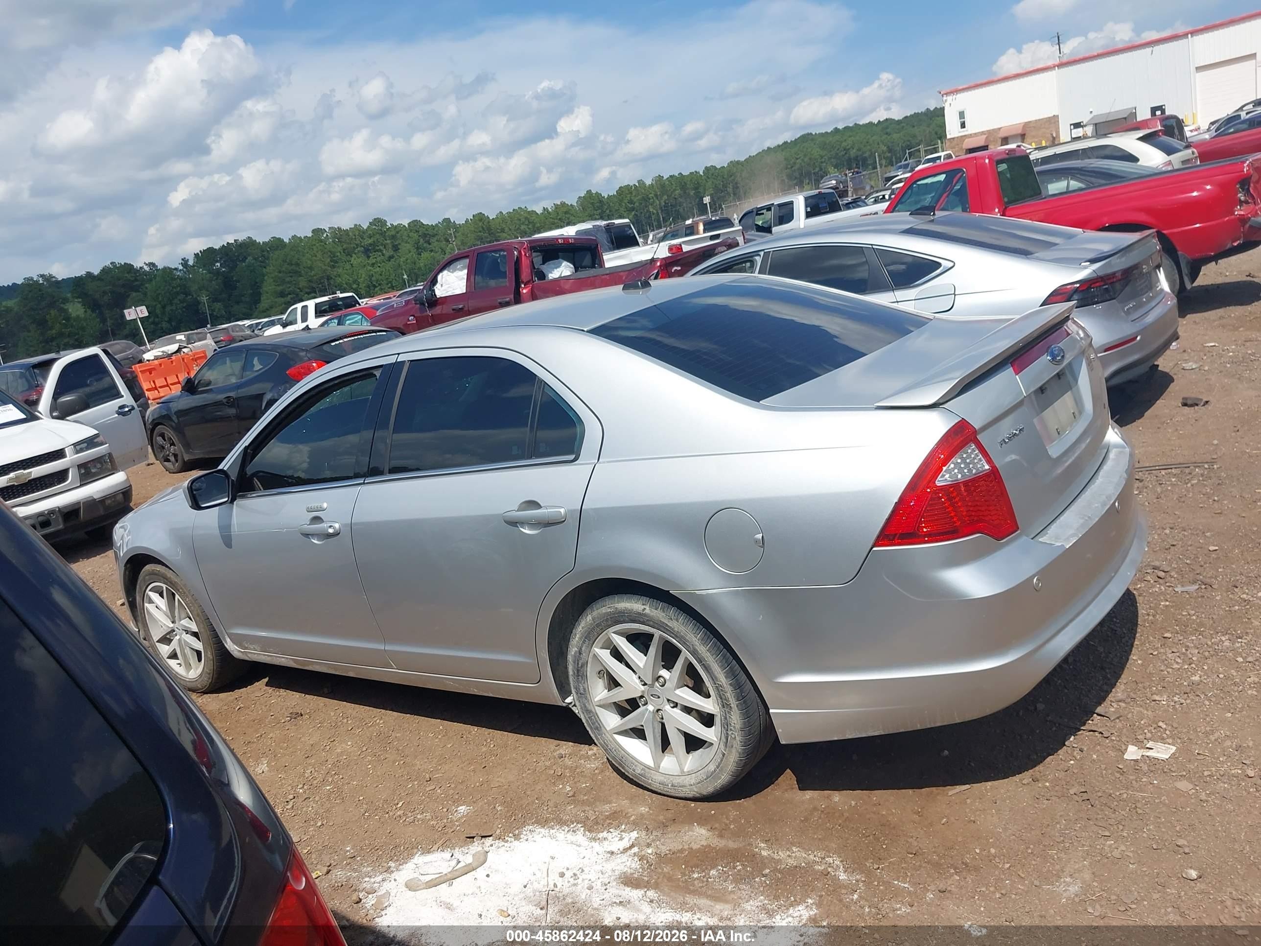 2012 Ford Fusion Sel Silver vin: 3FAHP0JA9CR229213