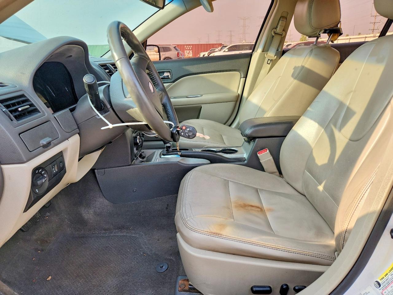 2012 Ford Fusion Sel Белый vin: 3FAHP0JA9CR265287